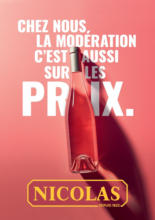 Chez nous, la modération c'est aussi sur les prix