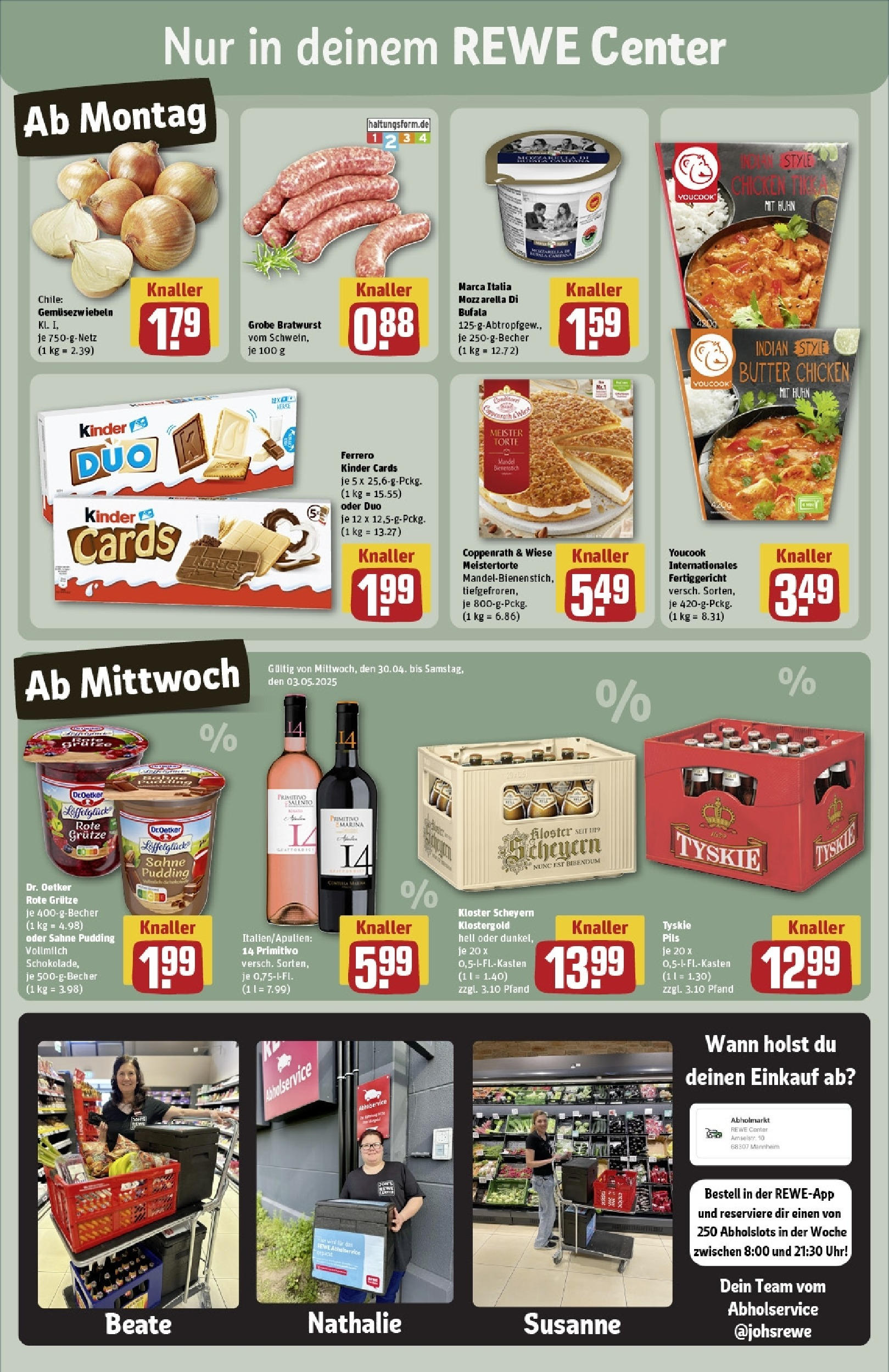 Rewe - Rewe: Wochenangebote (ab 27.04.2025) zum Blättern » Angebote | Seite: 3 | Produkte: Youcook, Tyskie, Butter, Pils Rewe - Rewe: Wochenangebote (ab 27.04.2025) zum Blättern » Angebote | Seite: 3 | Produkte: Youcook, Tyskie, Butter, Pils