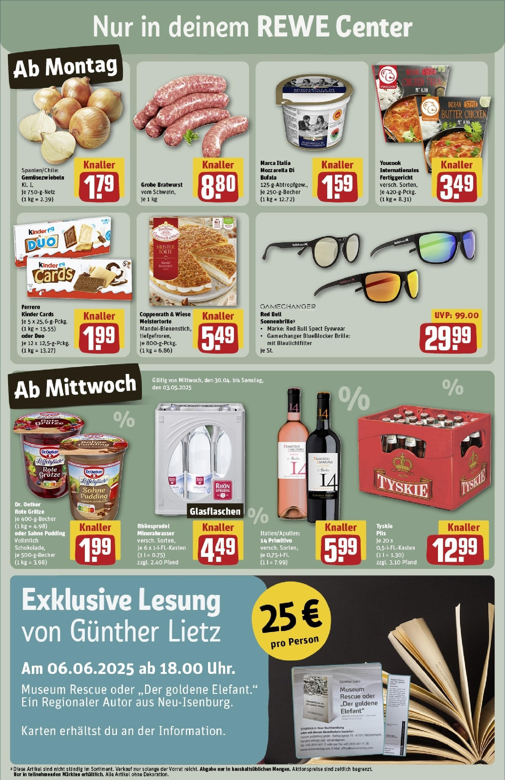 Rewe - Rewe: Wochenangebote (ab 27.04.2025) zum Blättern » Angebote | Seite: 3 | Produkte: Mozzarella, Pudding, Brille, Sahne Rewe - Rewe: Wochenangebote (ab 27.04.2025) zum Blättern » Angebote | Seite: 3 | Produkte: Mozzarella, Pudding, Brille, Sahne