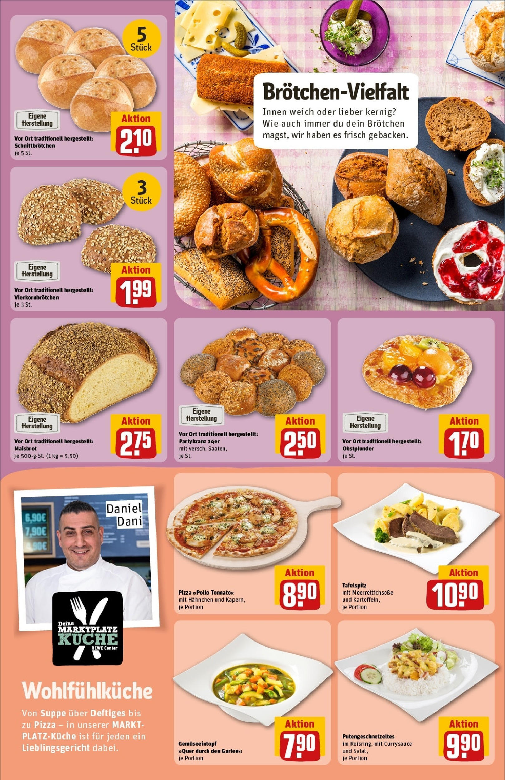 Rewe - Rewe: Wochenangebote (ab 27.04.2025) zum Blättern » Angebote | Seite: 13 | Produkte: Tafelspitz, Hahnchen, Küche, Pizza Rewe - Rewe: Wochenangebote (ab 27.04.2025) zum Blättern » Angebote | Seite: 13 | Produkte: Tafelspitz, Hahnchen, Küche, Pizza
