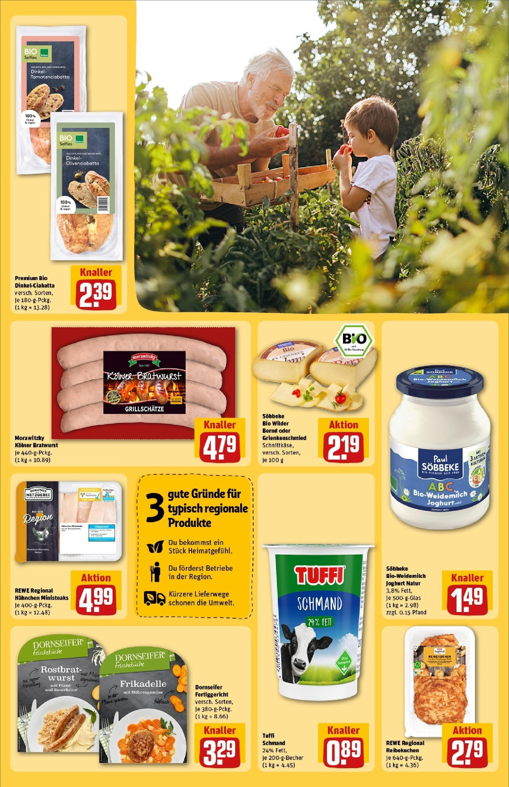 Rewe - Rewe: Wochenangebote (ab 27.04.2025) zum Blättern » Angebote | Seite: 29 | Produkte: Joghurt, Bratwurst, Wurst, Morawitzky Rewe - Rewe: Wochenangebote (ab 27.04.2025) zum Blättern » Angebote | Seite: 29 | Produkte: Joghurt, Bratwurst, Wurst, Morawitzky