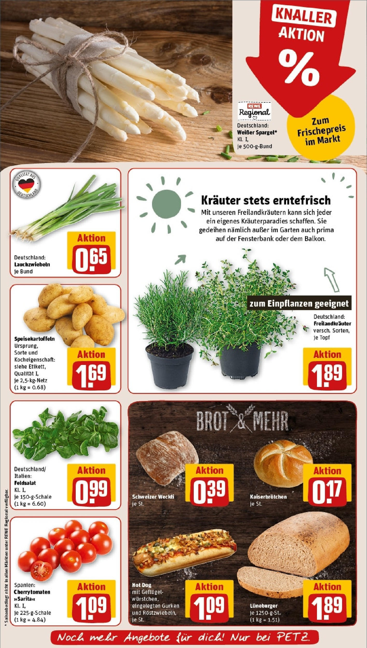 Rewe - Rewe: Wochenangebote (ab 27.04.2025) zum Blättern » Angebote | Seite: 7 | Produkte: Brot, Gurken Rewe - Rewe: Wochenangebote (ab 27.04.2025) zum Blättern » Angebote | Seite: 7 | Produkte: Brot, Gurken