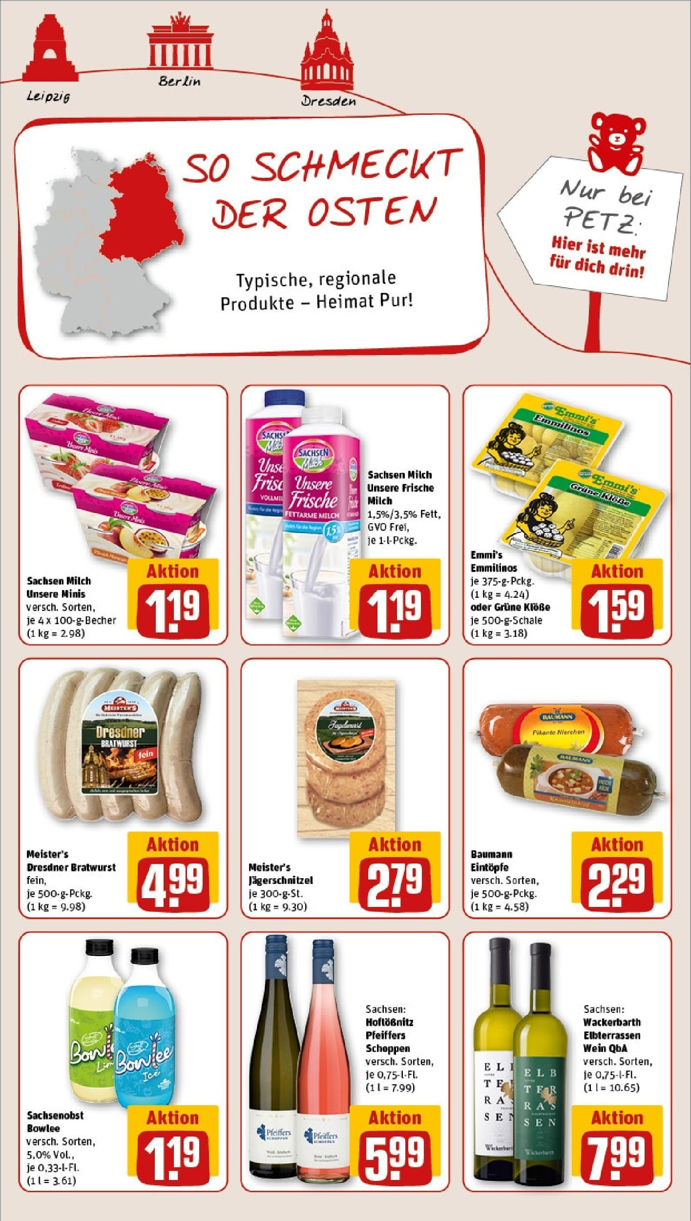 Rewe - Rewe: Wochenangebote (ab 27.04.2025) zum Blättern » Angebote | Seite: 11 | Produkte: Milch, Bratwurst, Wein Rewe - Rewe: Wochenangebote (ab 27.04.2025) zum Blättern » Angebote | Seite: 11 | Produkte: Milch, Bratwurst, Wein