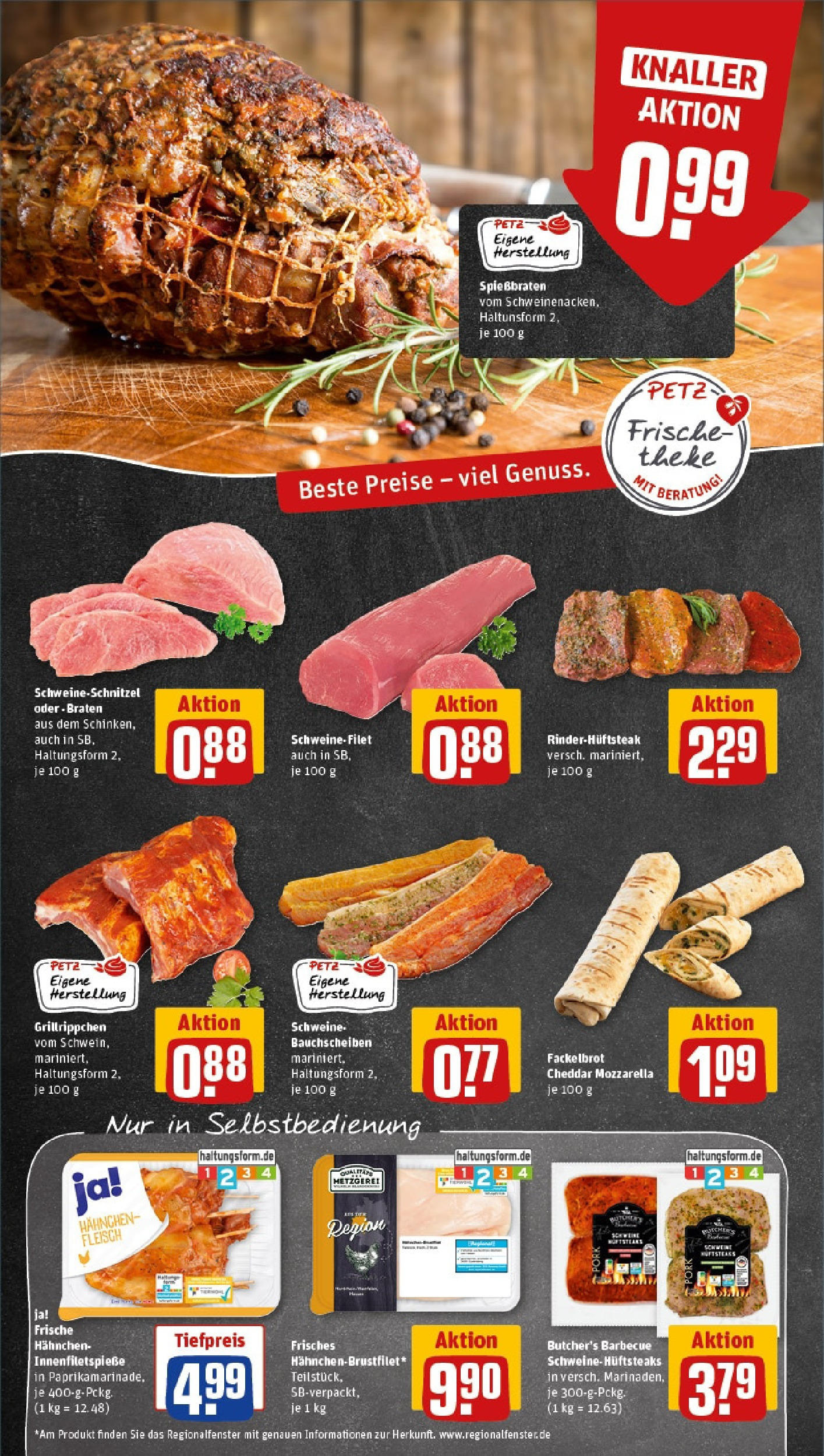 Rewe - Rewe: Wochenangebote (ab 27.04.2025) zum Blättern » Angebote | Seite: 8 | Produkte: Hahnchen, Mozzarella, Schnitzel, Fleisch Rewe - Rewe: Wochenangebote (ab 27.04.2025) zum Blättern » Angebote | Seite: 8 | Produkte: Hahnchen, Mozzarella, Schnitzel, Fleisch