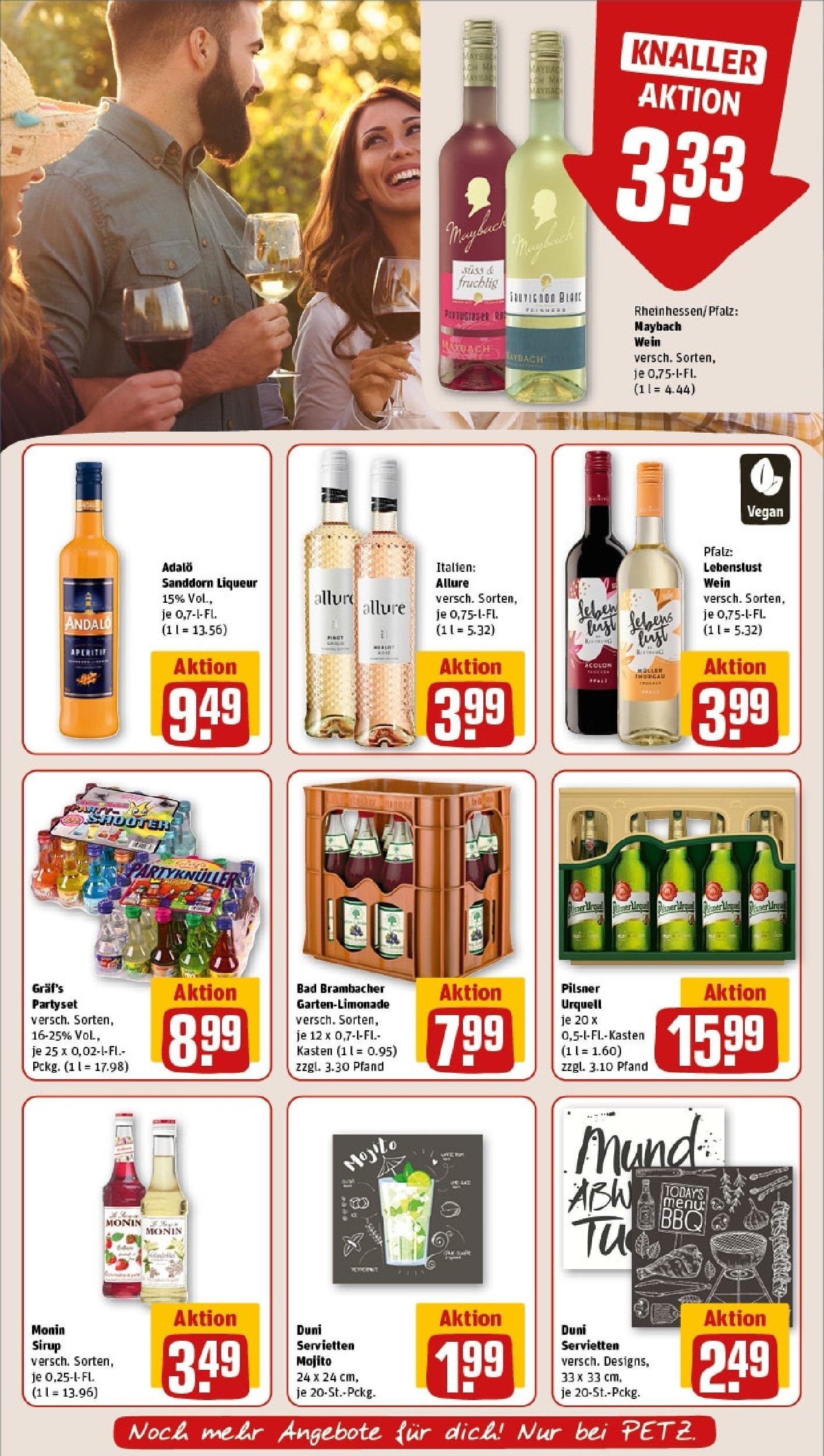Rewe - Rewe: Wochenangebote (ab 27.04.2025) zum Blättern » Angebote | Seite: 19 | Produkte: Bad, Sirup, Pilsner urquell, Wein Rewe - Rewe: Wochenangebote (ab 27.04.2025) zum Blättern » Angebote | Seite: 19 | Produkte: Bad, Sirup, Pilsner urquell, Wein