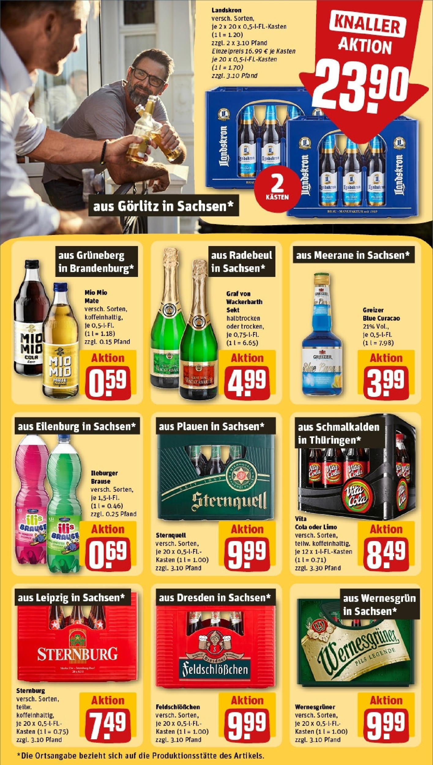 Rewe - Rewe: Wochenangebote (ab 27.04.2025) zum Blättern » Angebote | Seite: 23 | Produkte: Coca cola, Pils, Wernesgruner, Vita cola Rewe - Rewe: Wochenangebote (ab 27.04.2025) zum Blättern » Angebote | Seite: 23 | Produkte: Coca cola, Pils, Wernesgruner, Vita cola
