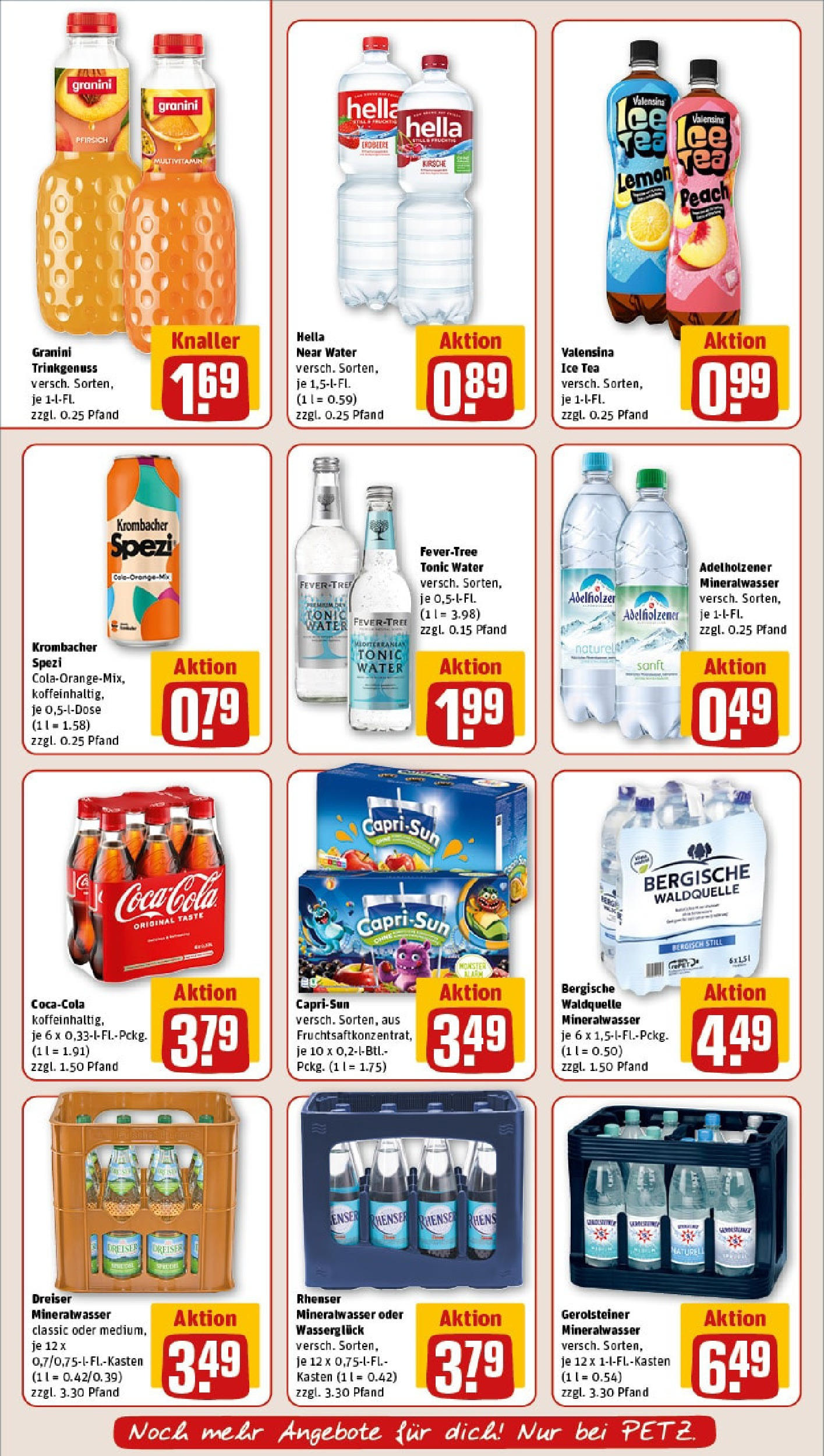 Rewe - Rewe: Wochenangebote (ab 27.04.2025) zum Blättern » Angebote | Seite: 18 | Produkte: Adelholzener, Mineralwasser, Hella, Pfirsich Rewe - Rewe: Wochenangebote (ab 27.04.2025) zum Blättern » Angebote | Seite: 18 | Produkte: Adelholzener, Mineralwasser, Hella, Pfirsich