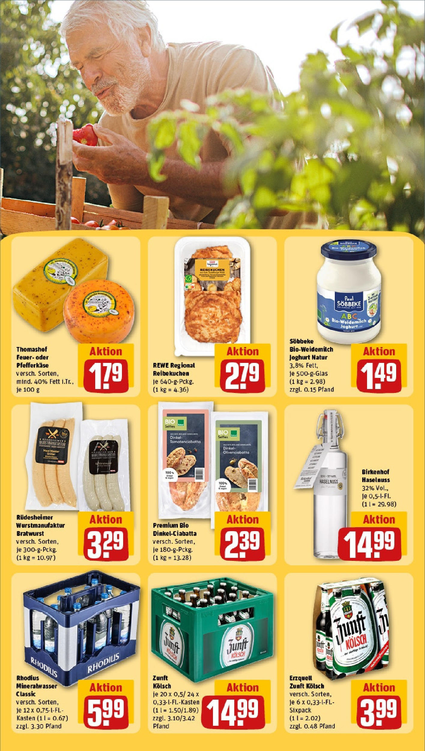 Rewe - Rewe: Wochenangebote (ab 27.04.2025) zum Blättern » Angebote | Seite: 25 | Produkte: Joghurt, Bratwurst, Mineralwasser Rewe - Rewe: Wochenangebote (ab 27.04.2025) zum Blättern » Angebote | Seite: 25 | Produkte: Joghurt, Bratwurst, Mineralwasser