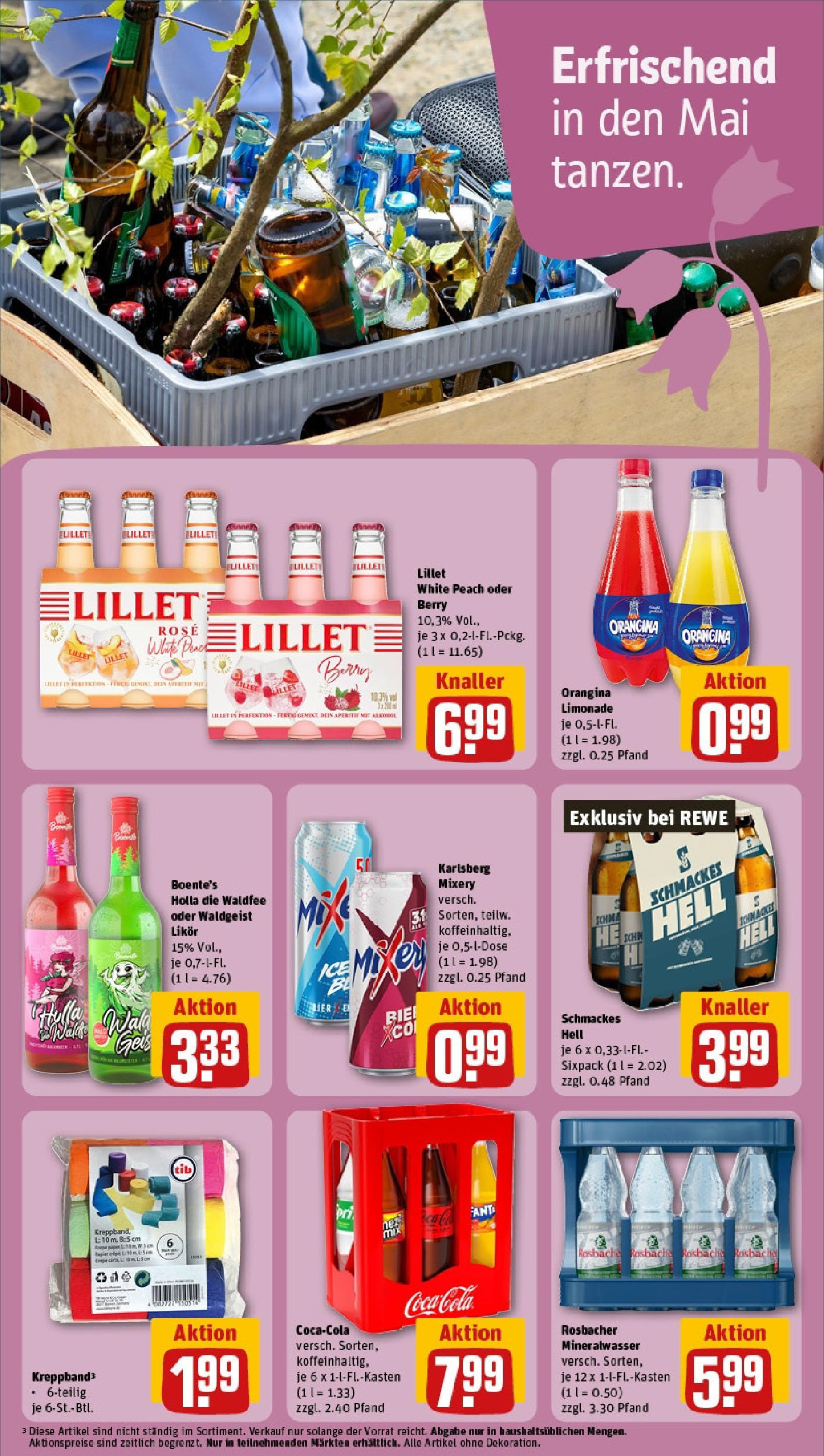 Rewe - Rewe: Wochenangebote (ab 27.04.2025) zum Blättern » Angebote | Seite: 27 | Produkte: Cola, Limonade, Lillet, Mixery Rewe - Rewe: Wochenangebote (ab 27.04.2025) zum Blättern » Angebote | Seite: 27 | Produkte: Cola, Limonade, Lillet, Mixery