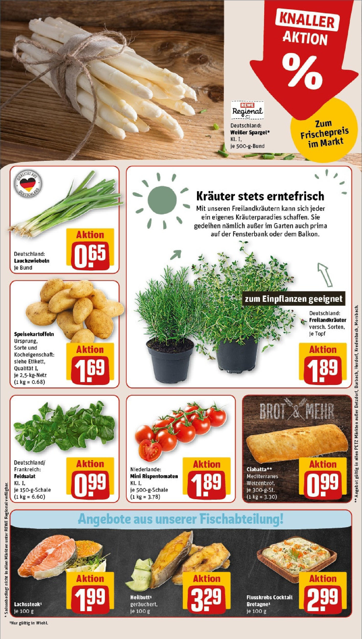 Rewe - Rewe: Wochenangebote (ab 27.04.2025) zum Blättern » Angebote | Seite: 7 | Produkte: Brot, Steak Rewe - Rewe: Wochenangebote (ab 27.04.2025) zum Blättern » Angebote | Seite: 7 | Produkte: Brot, Steak