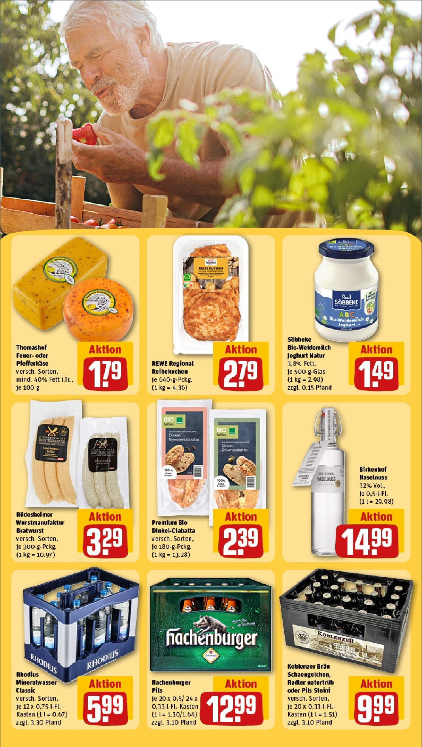 Rewe - Rewe: Wochenangebote (ab 27.04.2025) zum Blättern » Angebote | Seite: 25 | Produkte: Pils, Bratwurst, Mineralwasser, Radler Rewe - Rewe: Wochenangebote (ab 27.04.2025) zum Blättern » Angebote | Seite: 25 | Produkte: Pils, Bratwurst, Mineralwasser, Radler