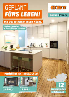 Vorschau von dem Prospekt - OBI Küchenmagazin gültig ab 22.04.2025