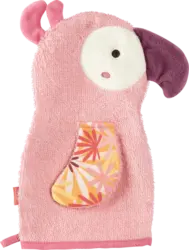 fehn Waschhandschuh Kakadu, rosa