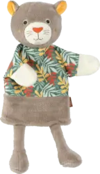 fehn Handpuppe Panther, braun