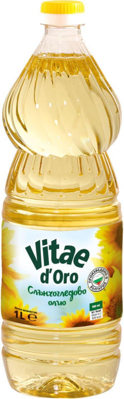 VITAE D'ORO Олио слънчогледово до 6 бр. на покупка