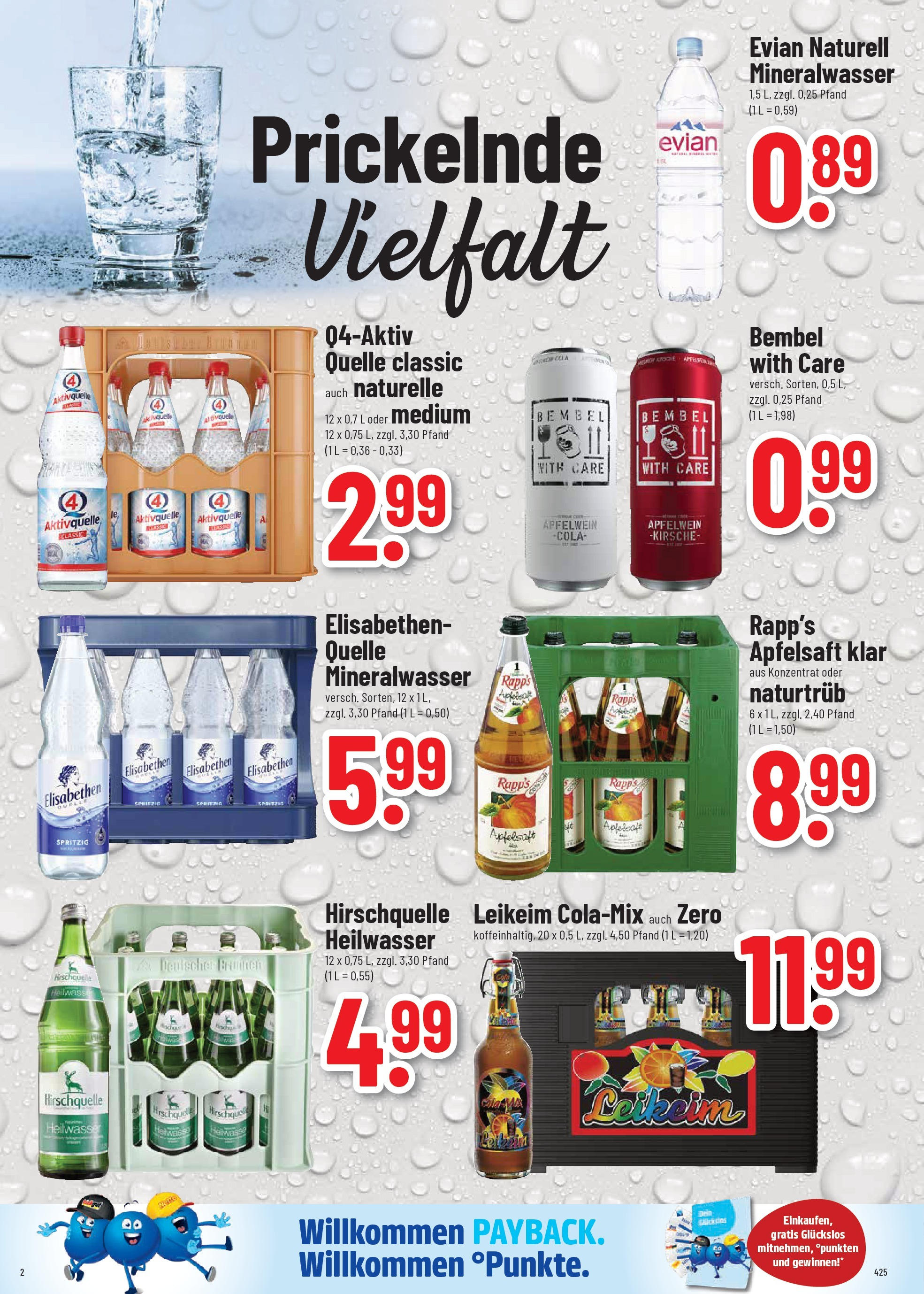 Trinkgut - trinkgut: Wochenangebote (ab 27.04.2025) » Angebote online | Seite: 2 | Produkte: Cola, Apfelsaft, Mineralwasser