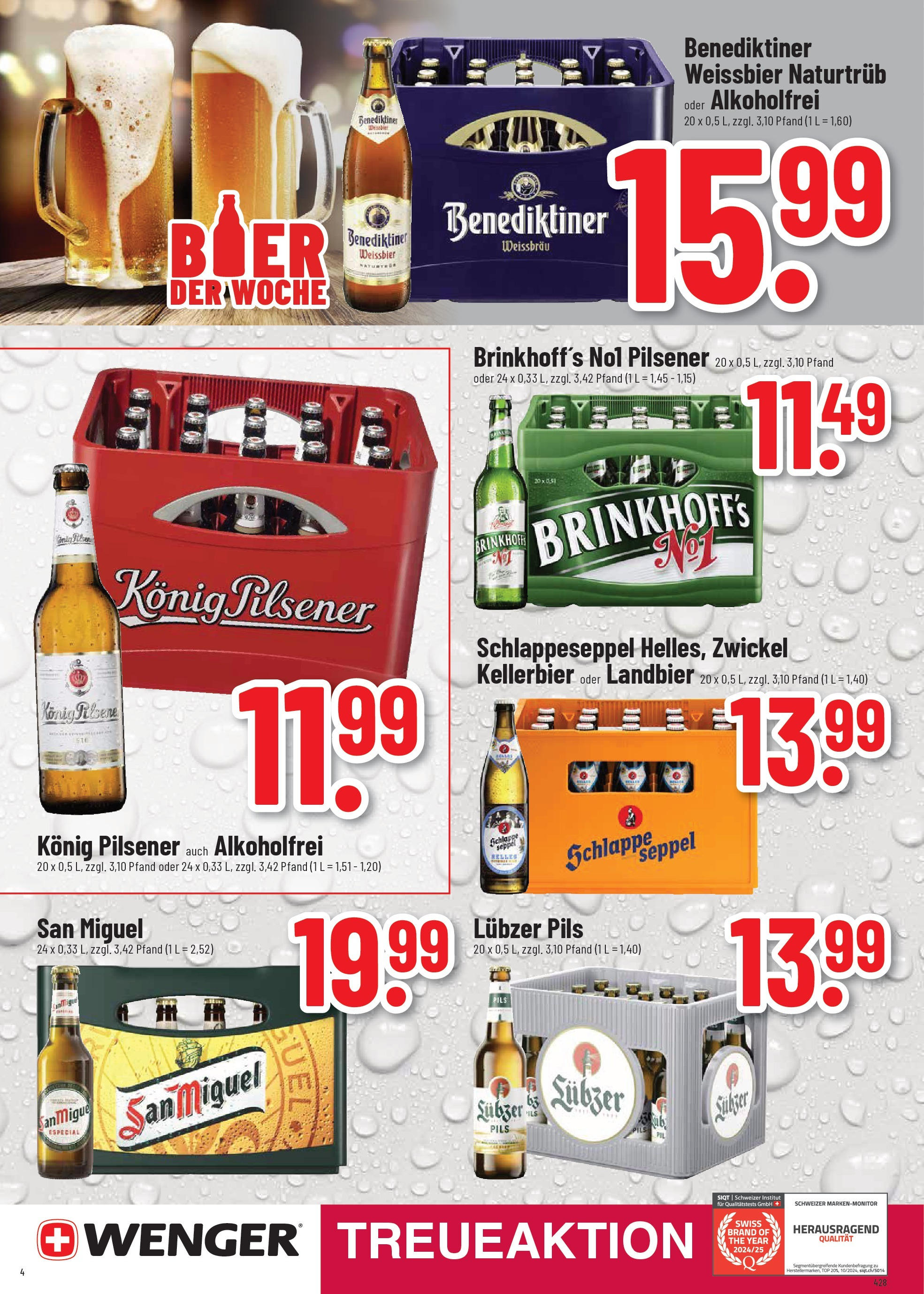 Trinkgut - trinkgut: Wochenangebote (ab 27.04.2025) » Angebote online | Seite: 4 | Produkte: Top, Weißbier, Pils, Lubzer