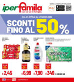 Iperfamila Sconti fino al 50% - al 04.05.2025