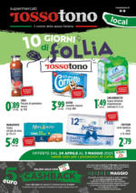 Supermercati Rossotono Local 10 giorni di follia - al 03.05.2025