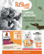 Pet Store Conad CAMPIONI DI COCCOLE ANCHE SE PICCOLI IL NOSTRO AMORE È GRANDE - al 21.05.2025