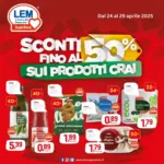 Lem SuperStore Sconti fino al 50% - al 29.04.2025