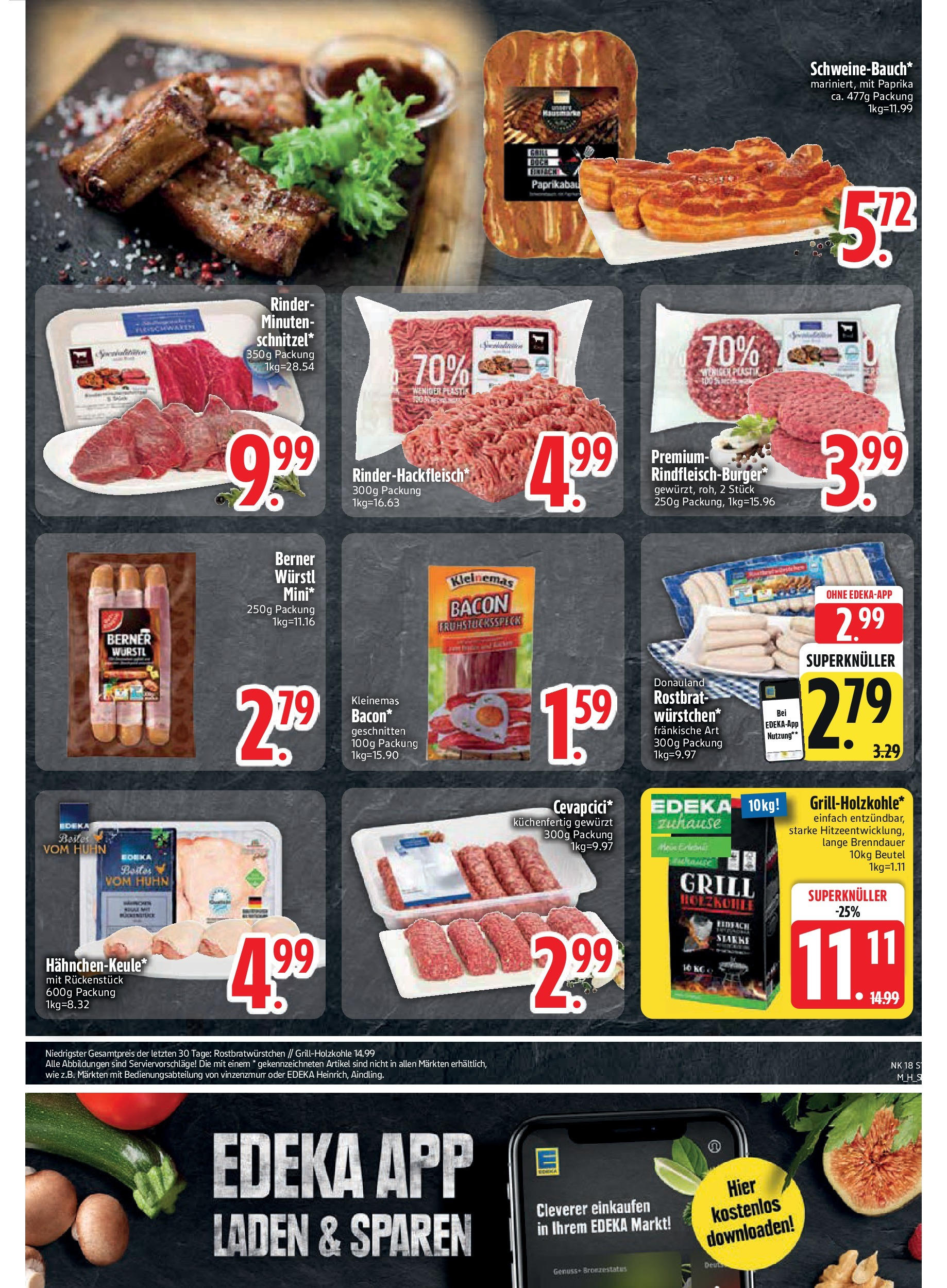 Edeka - EDEKA: Wochenangebote (ab 27.04.2025) » Angebote Online | Seite: 17 | Produkte: Grill, Würstl, Cevapcici, Steak