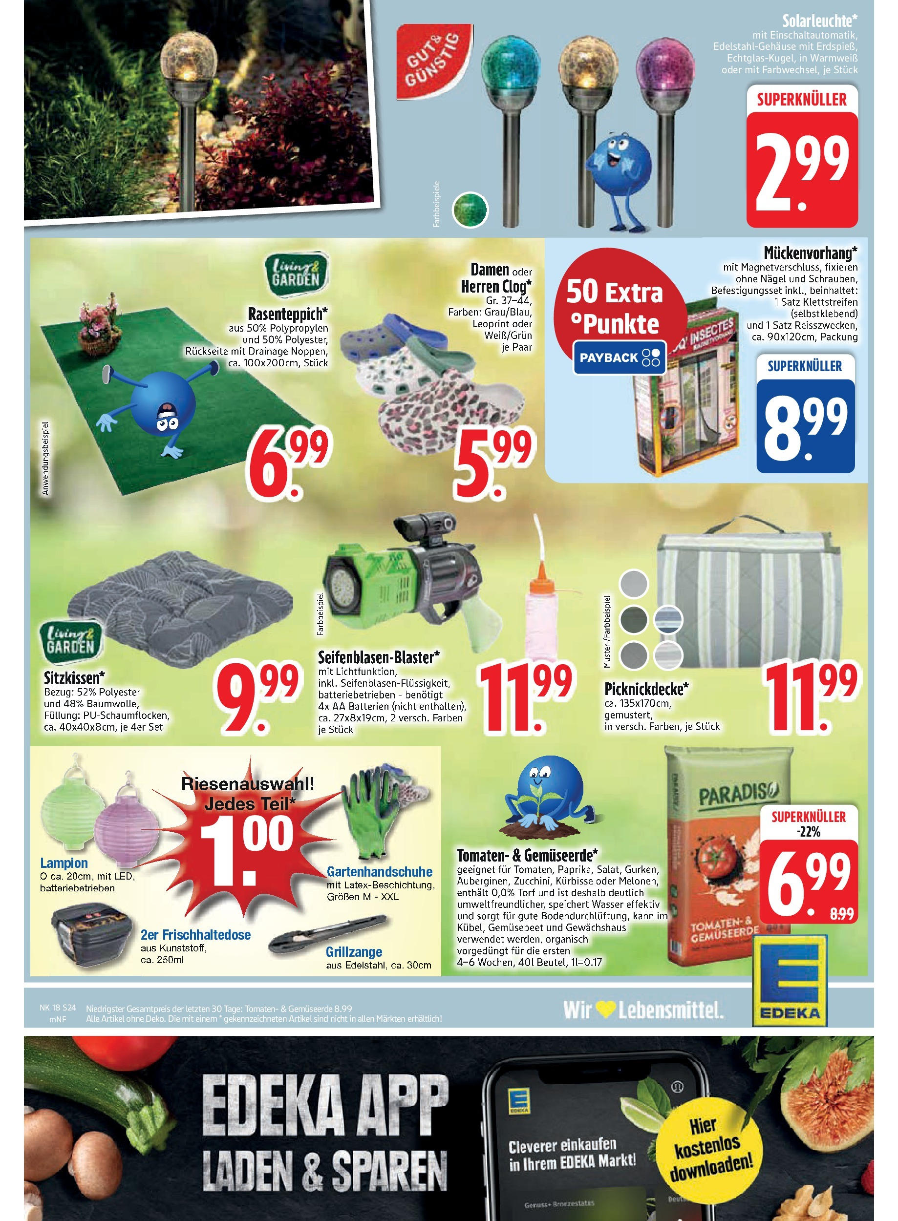 Edeka - EDEKA: Wochenangebote (ab 27.04.2025) » Angebote Online | Seite: 24 | Produkte: Batterien, Tomaten, Wasser
