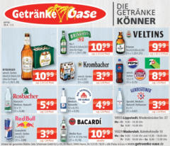 Entdecke - Getränke Oase: Getränkeangebote - gültig ab dem 27.04.2025 | Seite: 1 | Produkte: Bacardi, Bitburger, Pepsi, Veltins