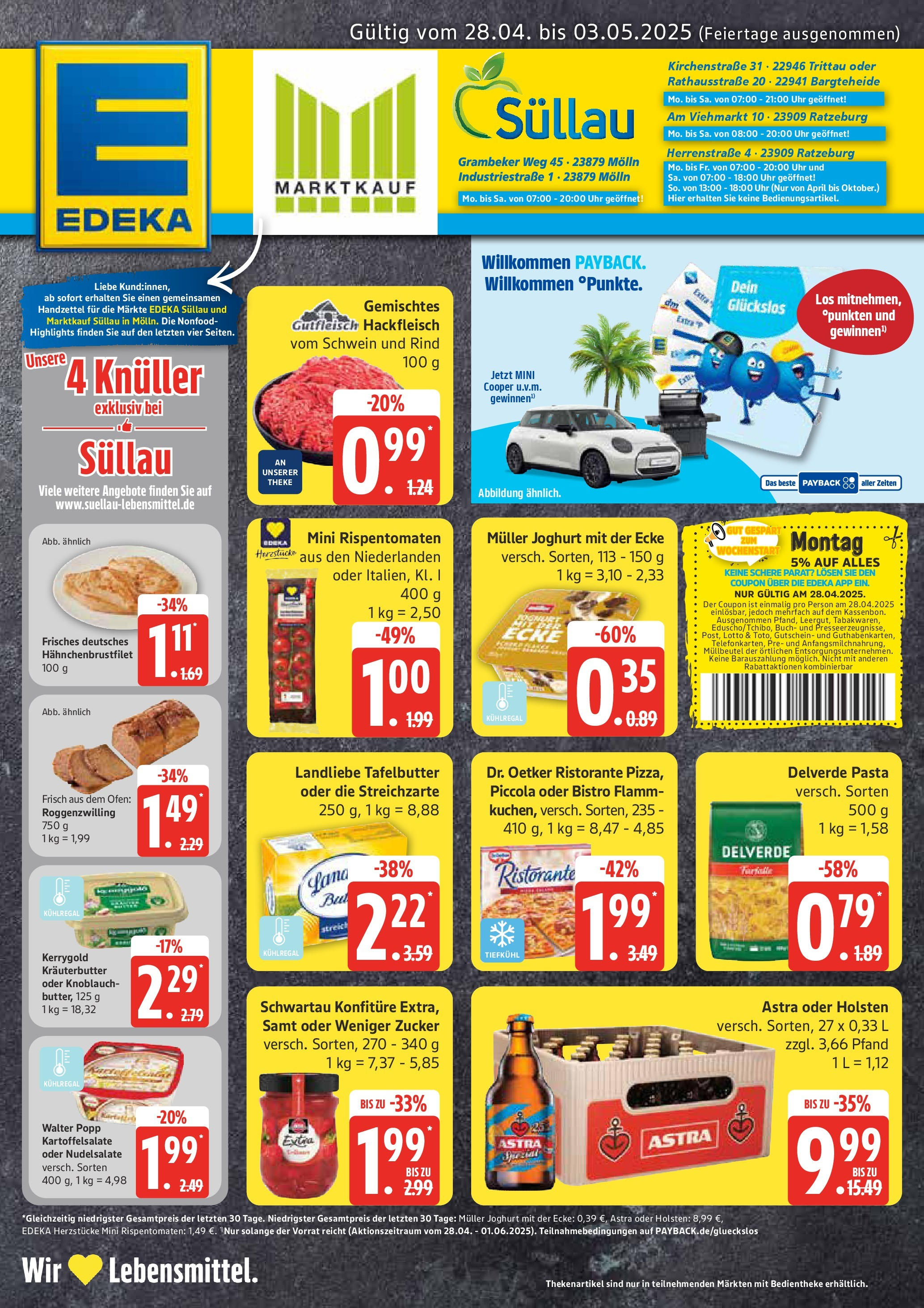 Edeka - EDEKA: Wochenangebote (ab 27.04.2025) » Angebote Online | Seite: 1 | Produkte: Joghurt, Theke, Holsten, Knoblauch Edeka - EDEKA: Wochenangebote (ab 27.04.2025) » Angebote Online | Seite: 1 | Produkte: Joghurt, Theke, Holsten, Knoblauch