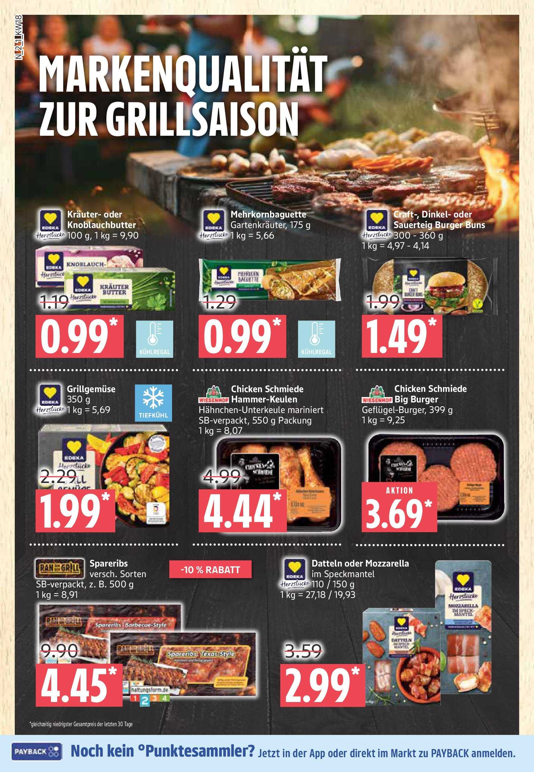Marktkauf - Marktkauf: Wochenangebote (ab 27.04.2025) » Angebote ab Montag | Seite: 2 | Produkte: Butter, Mozzarella, Knoblauch, Mantel Marktkauf - Marktkauf: Wochenangebote (ab 27.04.2025) » Angebote online | Seite: 2 | Produkte: Butter, Mozzarella, Knoblauch, Mantel