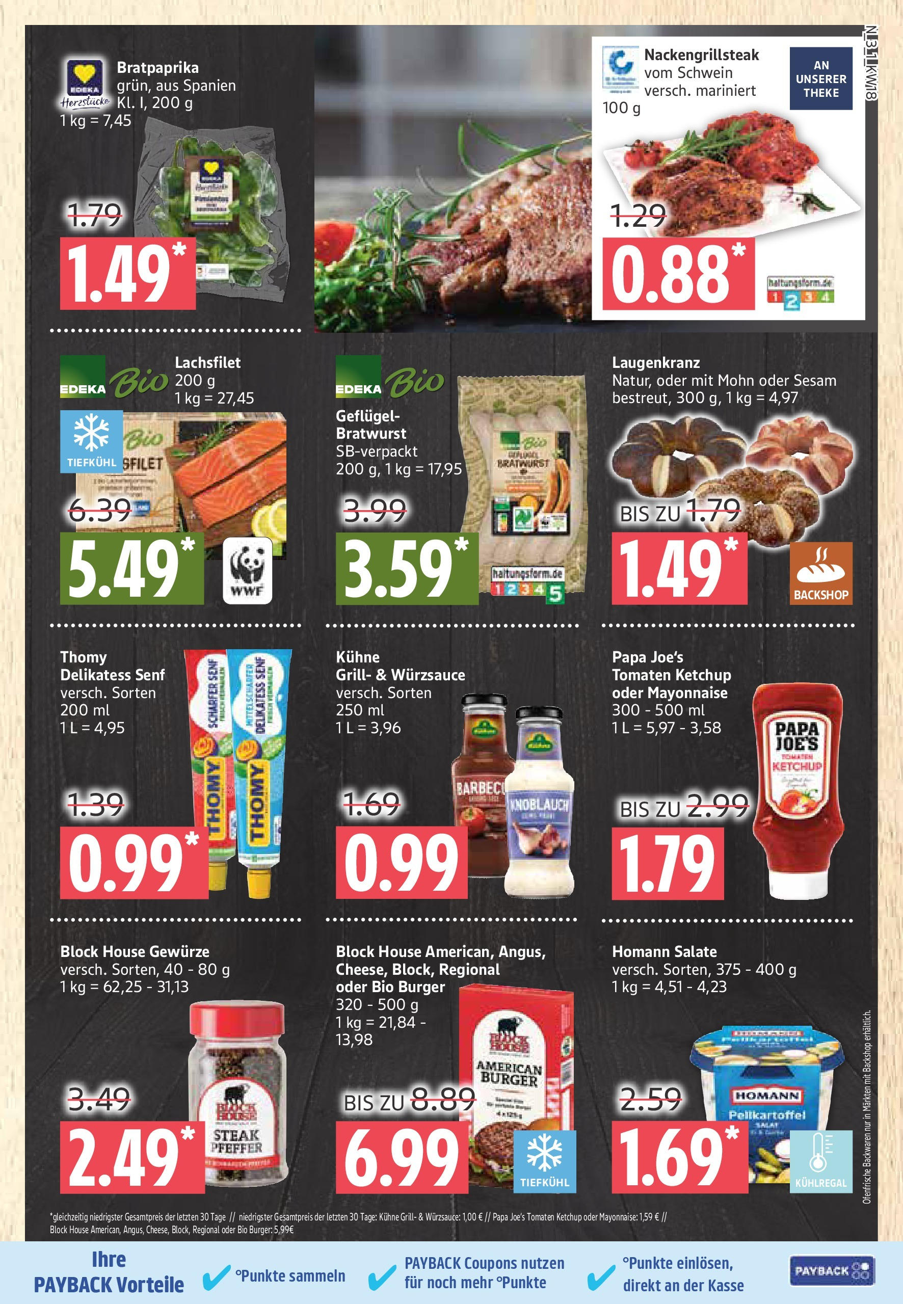 Marktkauf - Marktkauf: Wochenangebote (ab 27.04.2025) » Angebote ab Montag | Seite: 3 | Produkte: Theke, Bratwurst, Tomaten, Pfeffer Marktkauf - Marktkauf: Wochenangebote (ab 27.04.2025) » Angebote online | Seite: 3 | Produkte: Theke, Bratwurst, Tomaten, Pfeffer