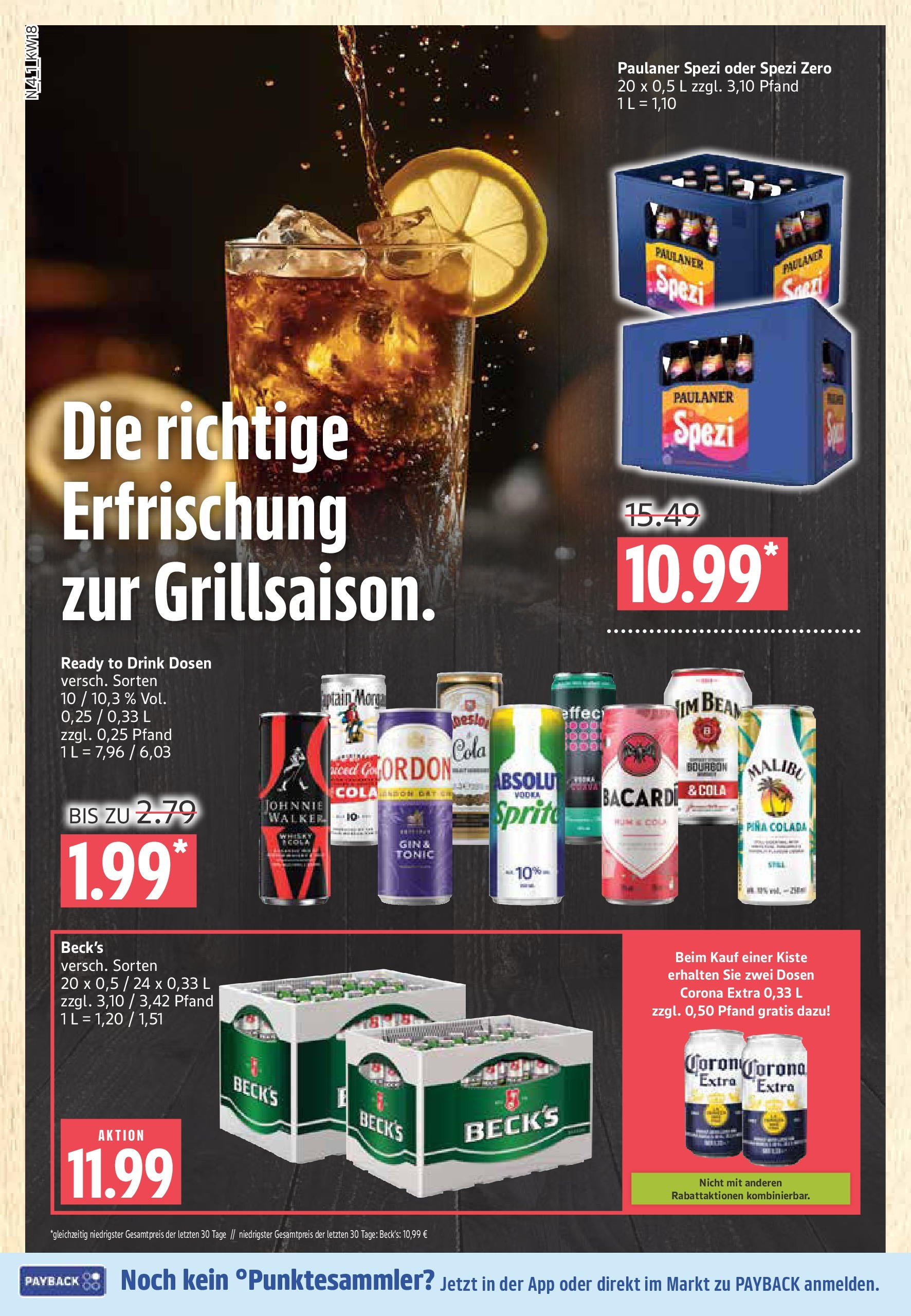 Marktkauf - Marktkauf: Wochenangebote (ab 27.04.2025) » Angebote ab Montag | Seite: 4 | Produkte: Bacardi, Sprite, Vodka, Paulaner Marktkauf - Marktkauf: Wochenangebote (ab 27.04.2025) » Angebote online | Seite: 4 | Produkte: Bacardi, Sprite, Vodka, Paulaner