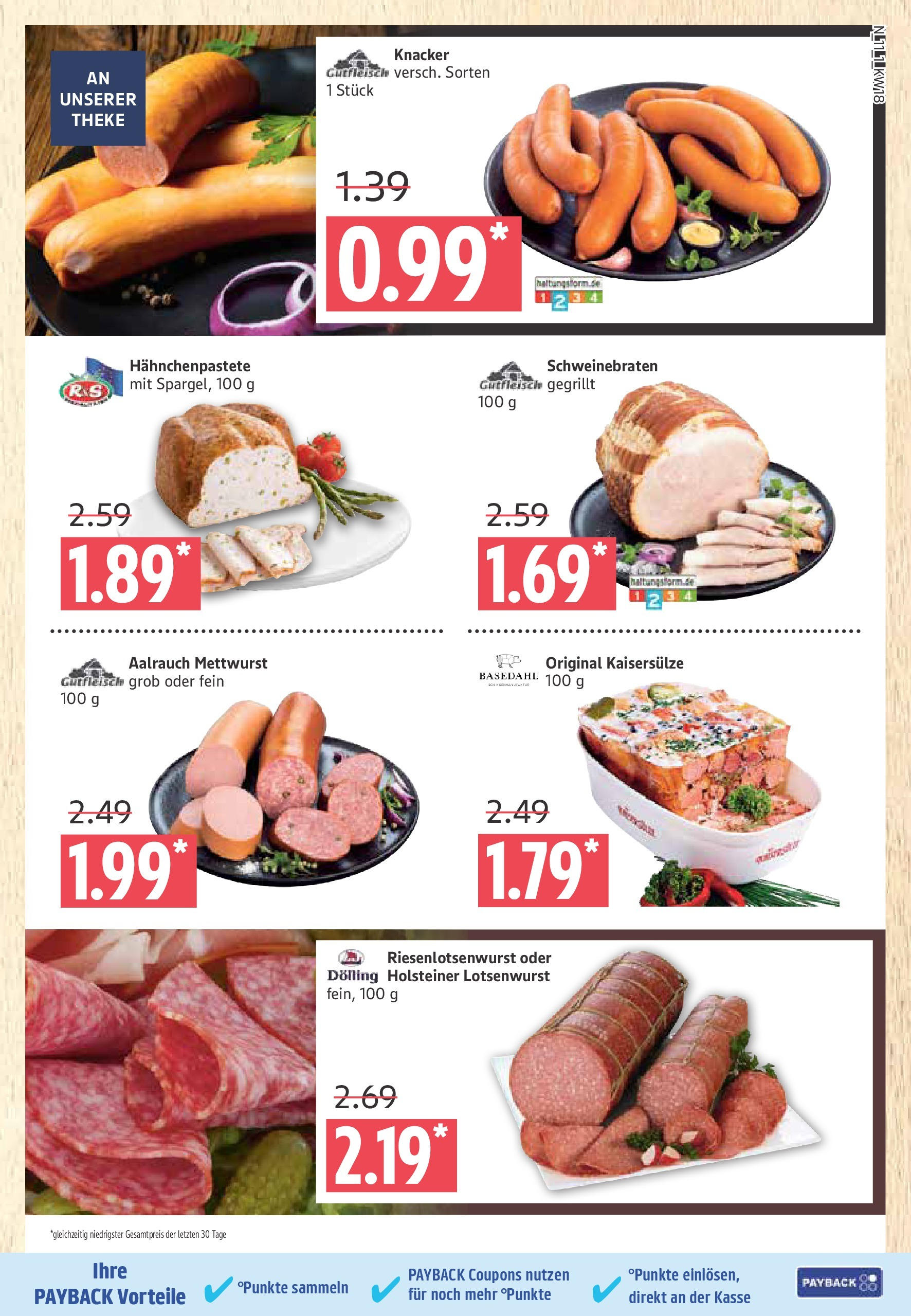 Marktkauf - Marktkauf: Wochenangebote (ab 27.04.2025) » Angebote ab Montag | Seite: 11 | Produkte: Theke Marktkauf - Marktkauf: Wochenangebote (ab 27.04.2025) » Angebote online | Seite: 11 | Produkte: Theke