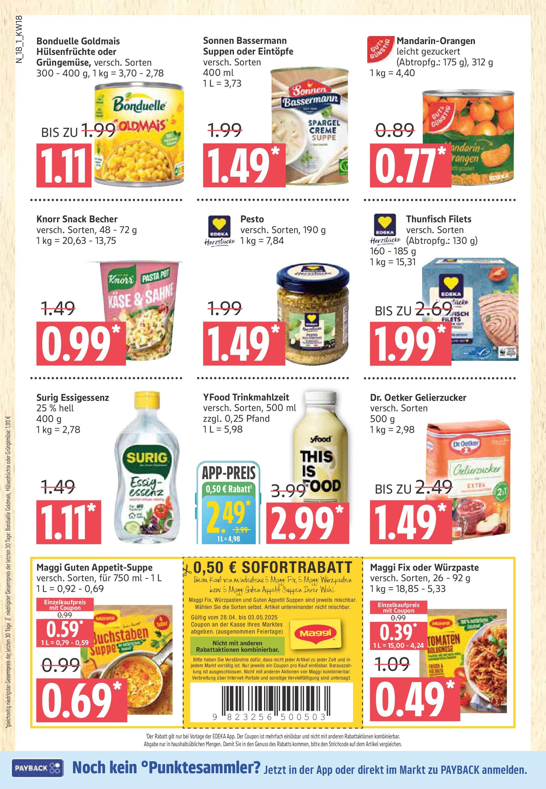 Marktkauf - Marktkauf: Wochenangebote (ab 27.04.2025) » Angebote ab Montag | Seite: 18 | Produkte: Maggi, Essig, Tomaten, Spargel Marktkauf - Marktkauf: Wochenangebote (ab 27.04.2025) » Angebote online | Seite: 18 | Produkte: Maggi, Essig, Tomaten, Spargel