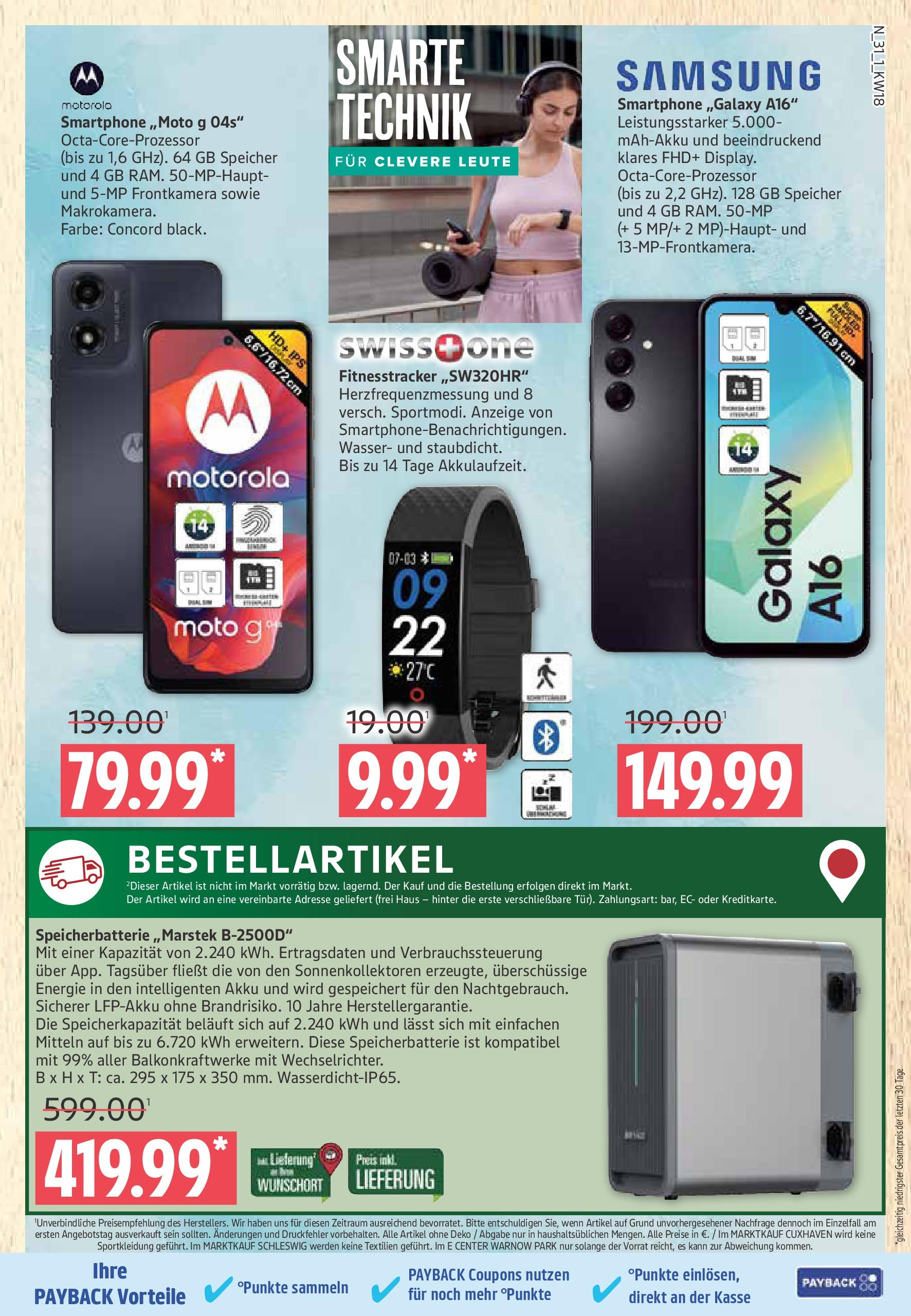 Marktkauf - Marktkauf: Wochenangebote (ab 27.04.2025) » Angebote ab Montag | Seite: 31 | Produkte: Samsung, Wasser, Smartphone Marktkauf - Marktkauf: Wochenangebote (ab 27.04.2025) » Angebote online | Seite: 31 | Produkte: Samsung, Wasser, Smartphone