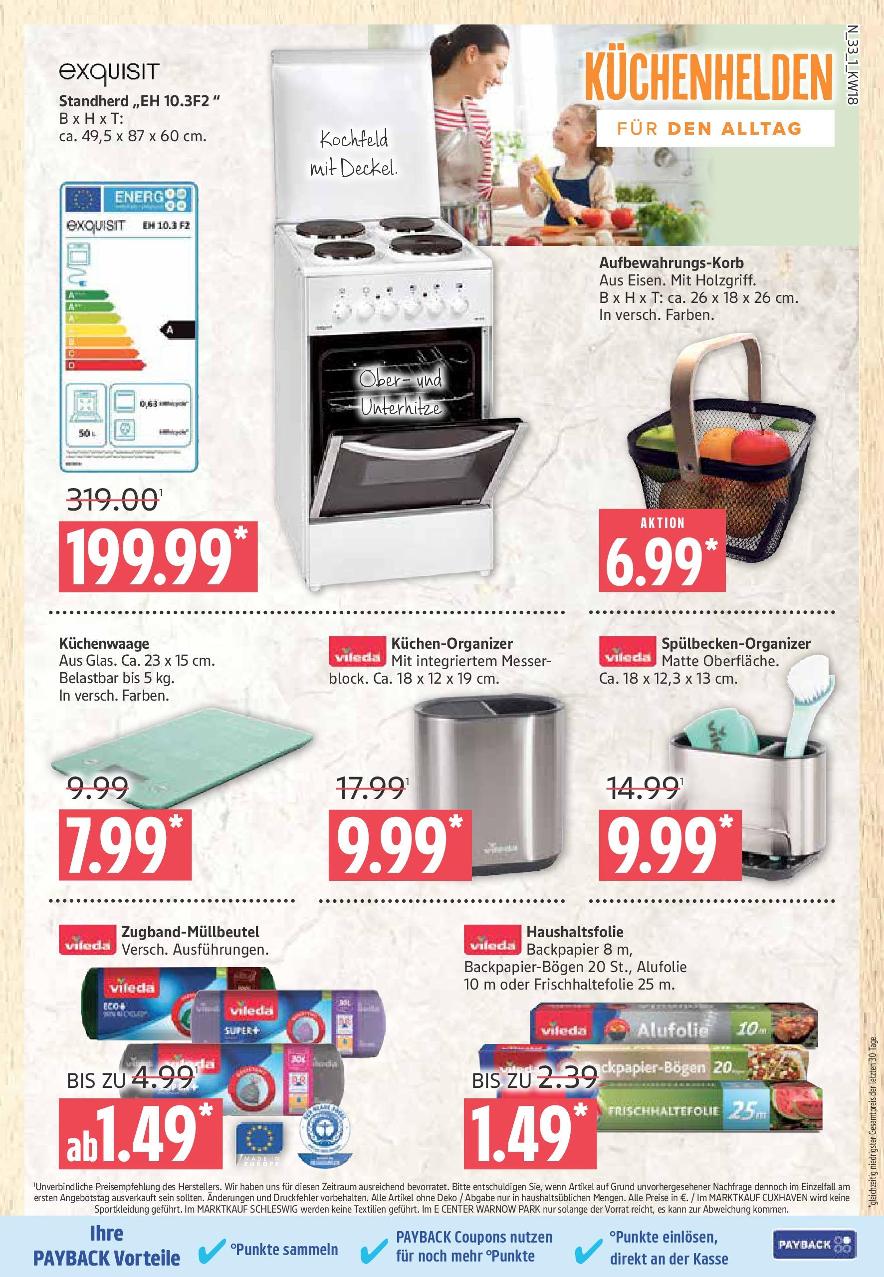 Marktkauf - Marktkauf: Wochenangebote (ab 27.04.2025) » Angebote ab Montag | Seite: 33 | Produkte: Kochfeld Marktkauf - Marktkauf: Wochenangebote (ab 27.04.2025) » Angebote online | Seite: 33 | Produkte: Kochfeld