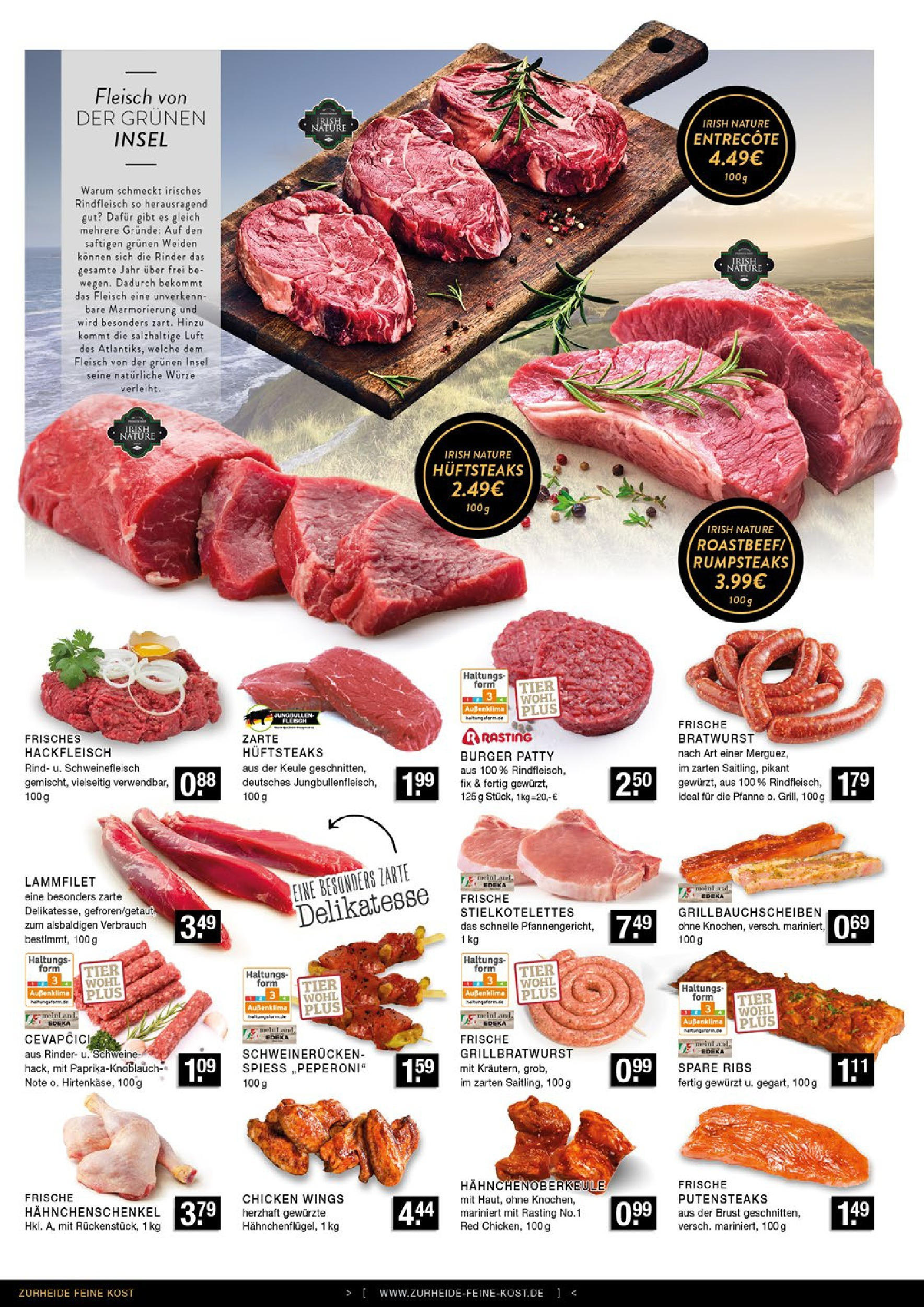 Edeka - EDEKA: Wochenangebote (ab 27.04.2025) » Angebote Online | Seite: 4 | Produkte: Schweinerucken, Schweinefleisch, Rindfleisch, Steak