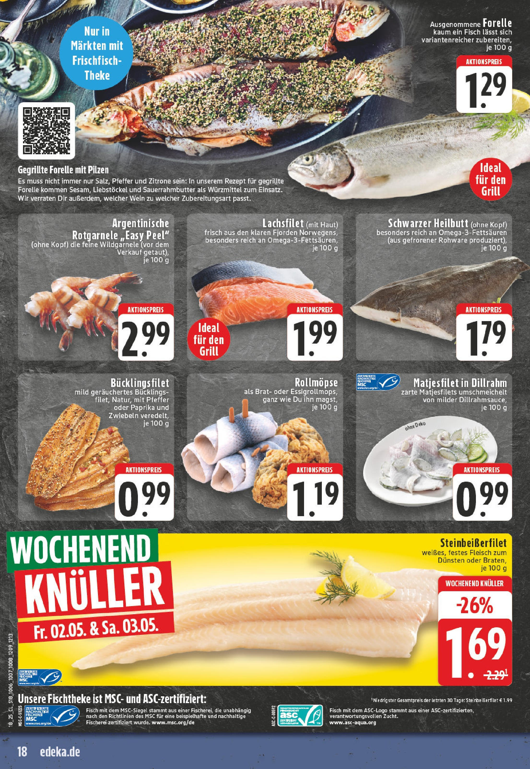 Edeka - EDEKA: Wochenangebote (ab 27.04.2025) » Angebote Online | Seite: 18 | Produkte: Grill, Fisch, Zitrone, Fleisch Edeka - EDEKA: Wochenangebote (ab 27.04.2025) » Angebote Online | Seite: 18 | Produkte: Grill, Fisch, Zitrone, Fleisch
