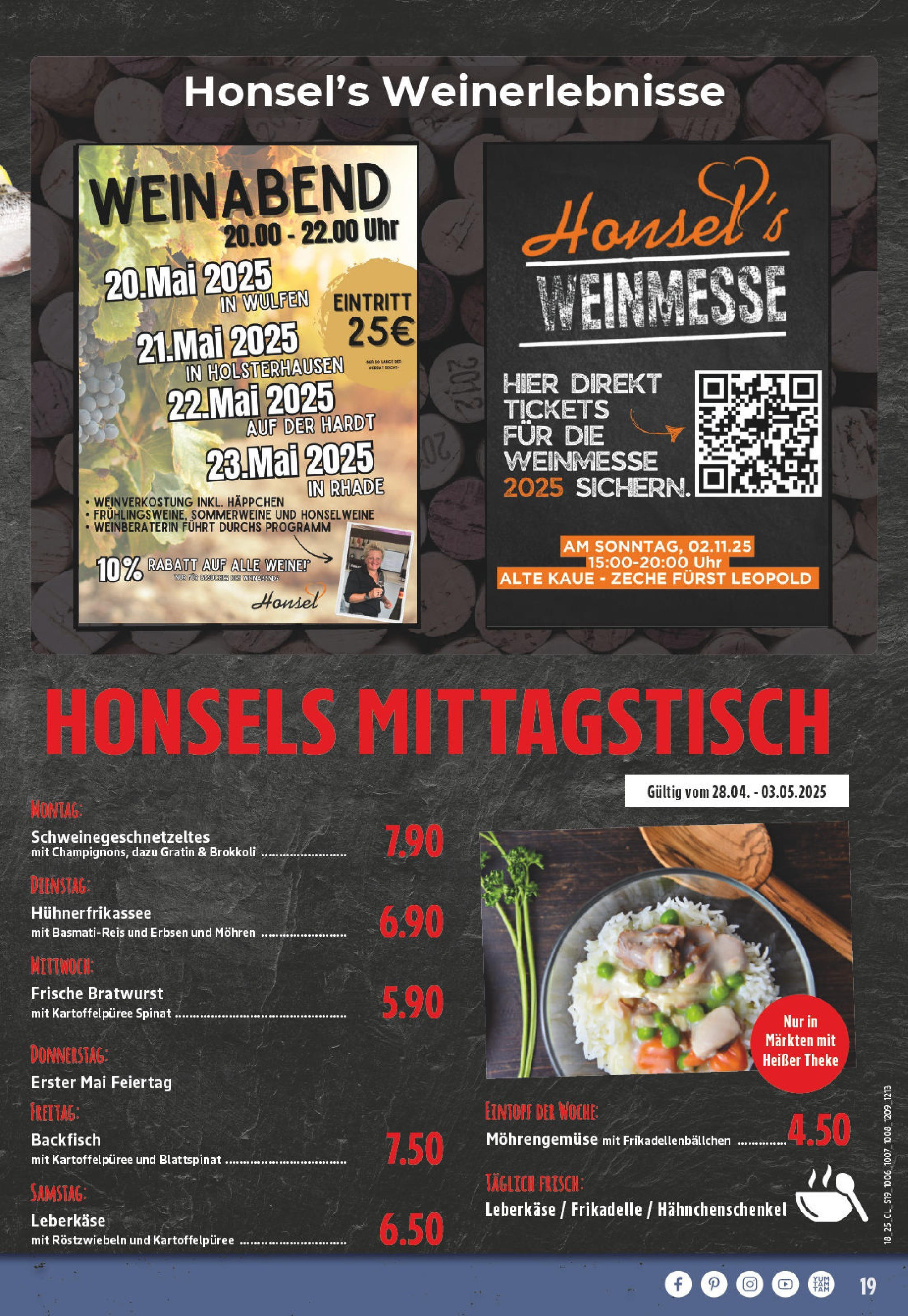 Edeka - EDEKA: Wochenangebote (ab 27.04.2025) » Angebote Online | Seite: 19 | Produkte: Hahnchenschenkel, Erbsen, Uhr, Leberkase Edeka - EDEKA: Wochenangebote (ab 27.04.2025) » Angebote Online | Seite: 19 | Produkte: Hahnchenschenkel, Erbsen, Uhr, Leberkase