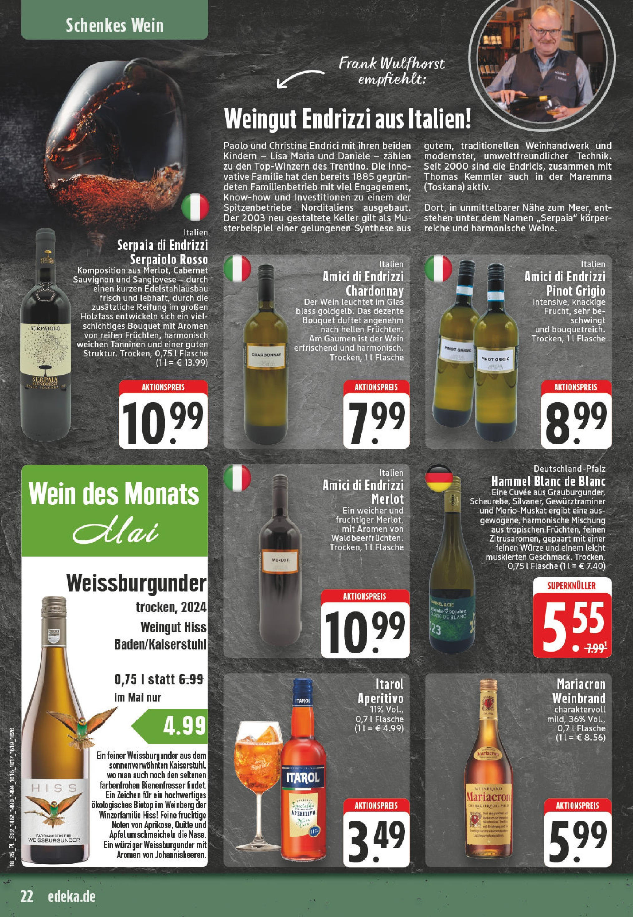 Edeka - EDEKA: Wochenangebote (ab 27.04.2025) » Angebote Online | Seite: 24 | Produkte: Merlot, Äpfel, Mariacron, Wein Edeka - EDEKA: Wochenangebote (ab 27.04.2025) » Angebote Online | Seite: 24 | Produkte: Merlot, Äpfel, Mariacron, Wein