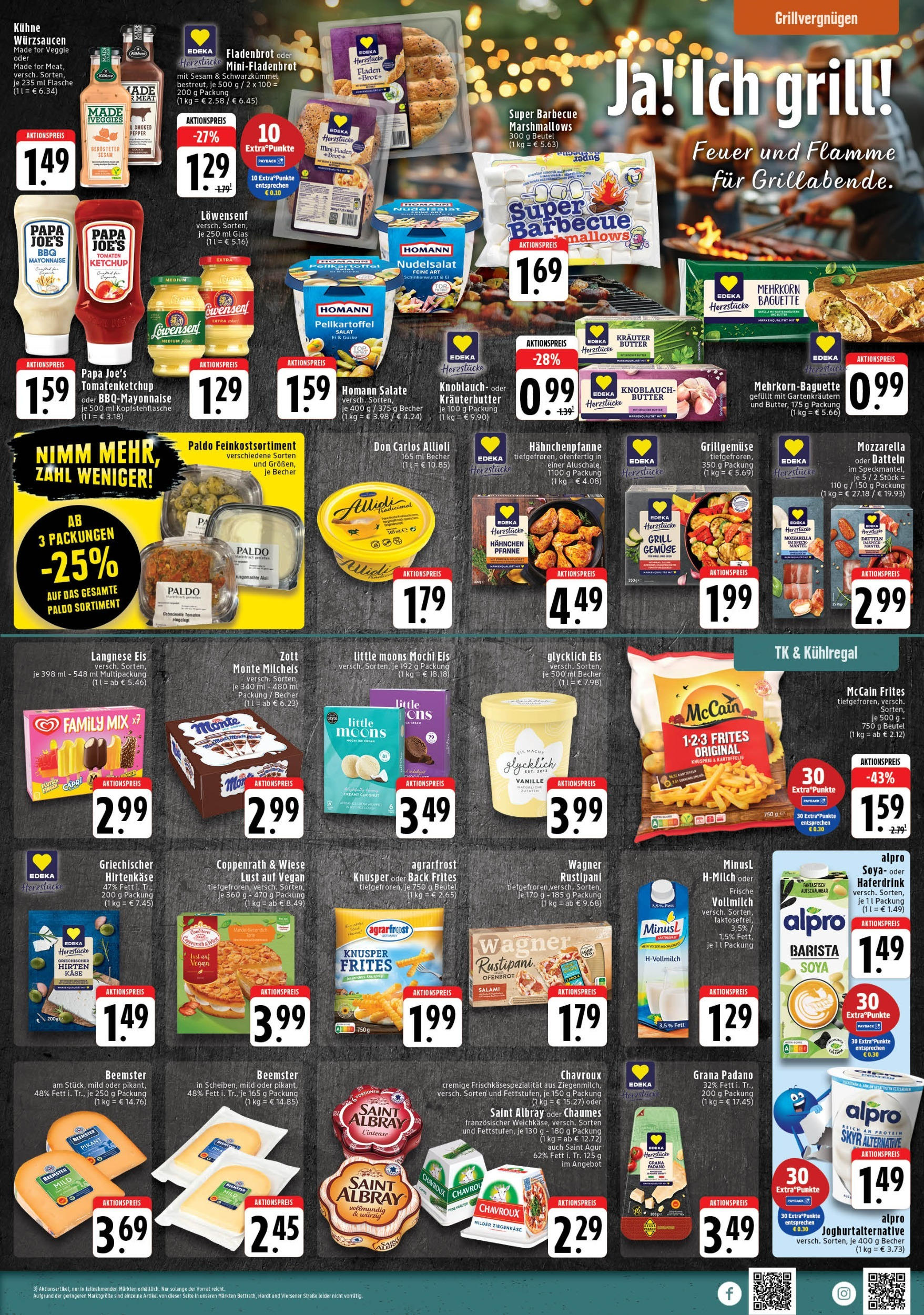 Edeka - EDEKA: Wochenangebote (ab 27.04.2025) » Angebote Online | Seite: 5 | Produkte: Gemüse, Mayonnaise, Pasta, Ketchup