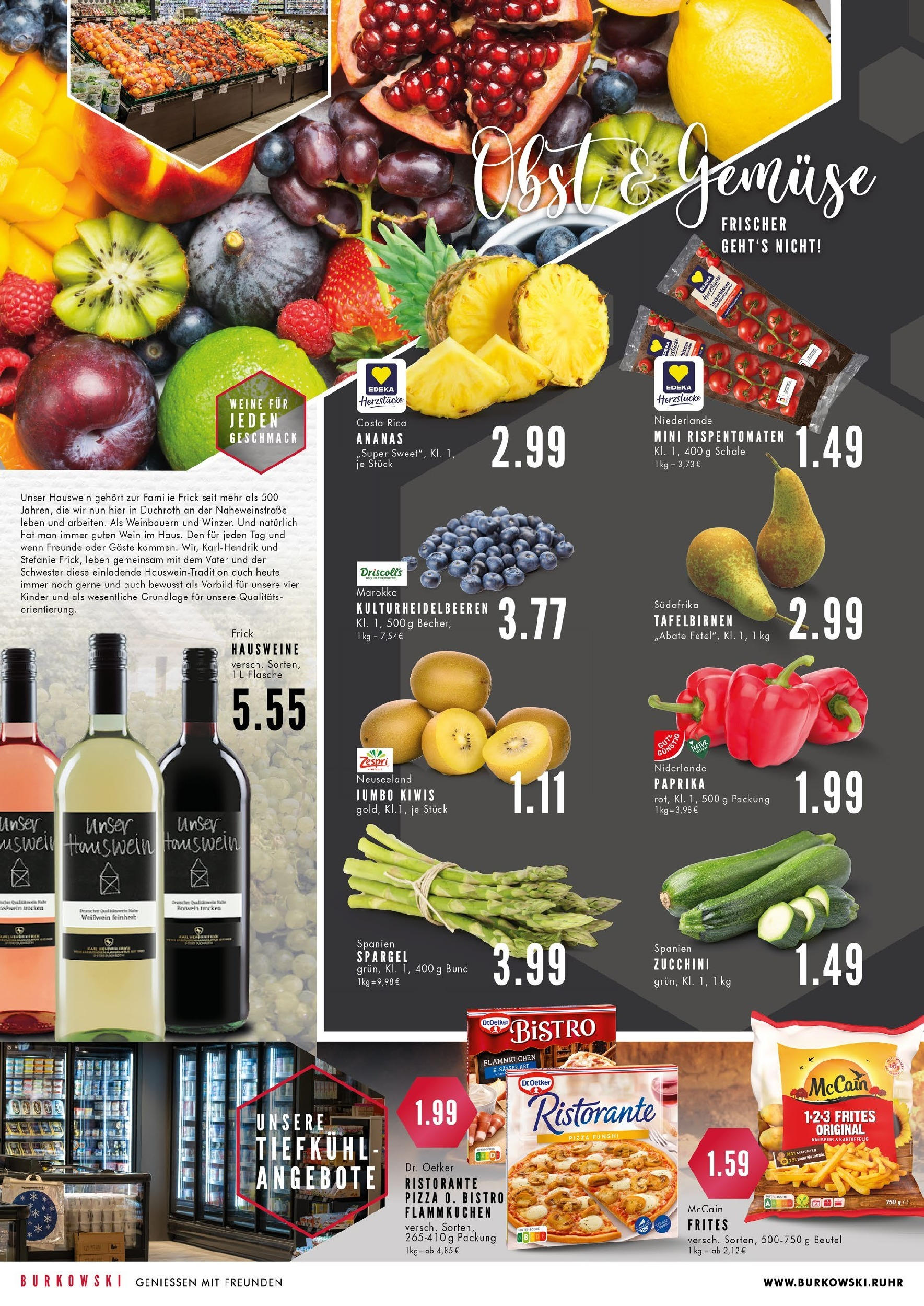Edeka - EDEKA: Wochenangebote (ab 27.04.2025) » Angebote Online | Seite: 6 | Produkte: Ristorante, Ananas, Spargel, Obst