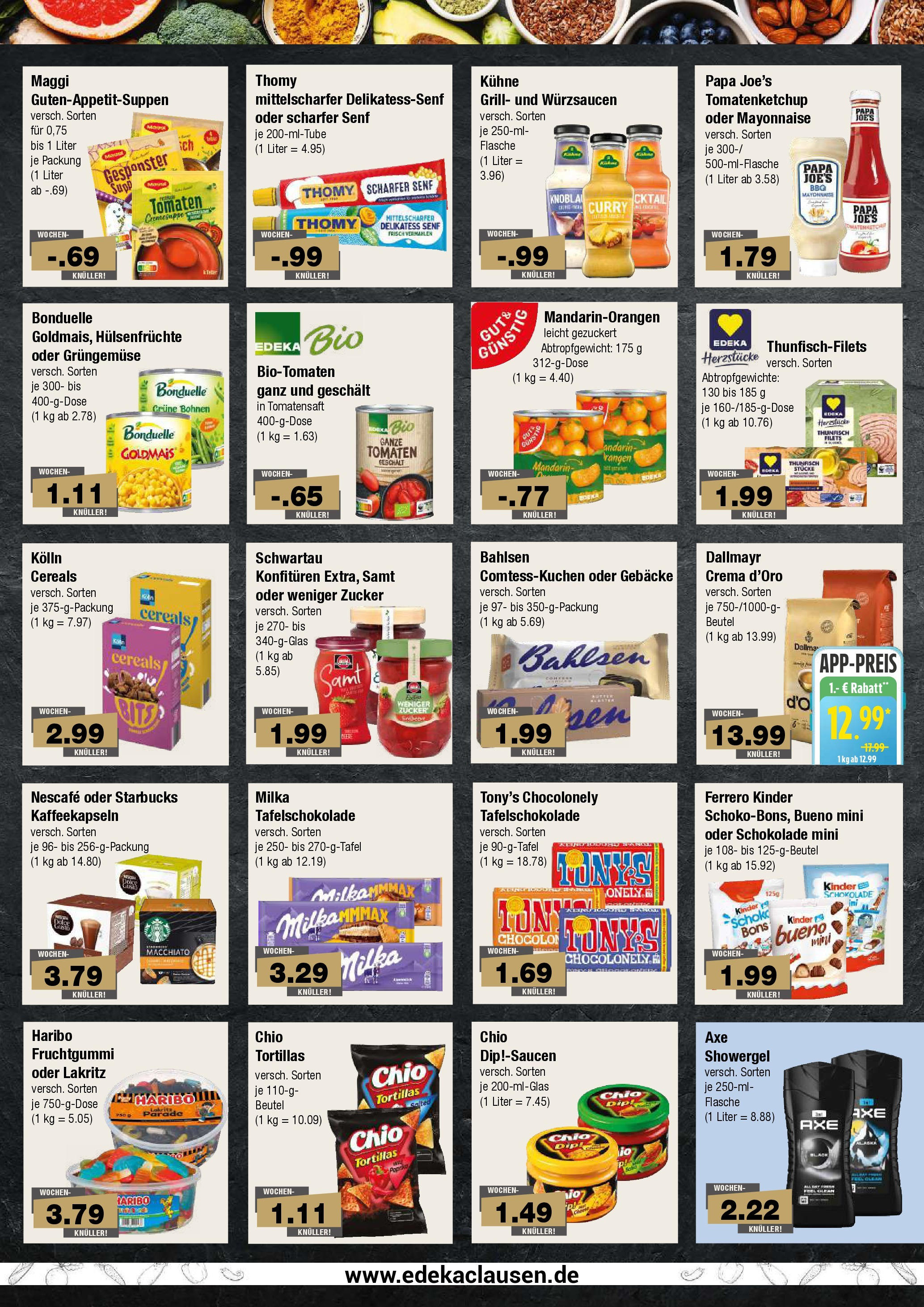 Edeka - EDEKA: Wochenangebote (ab 27.04.2025) » Angebote Online | Seite: 6 | Produkte: Haribo, Thunfisch, Milka, Zucker