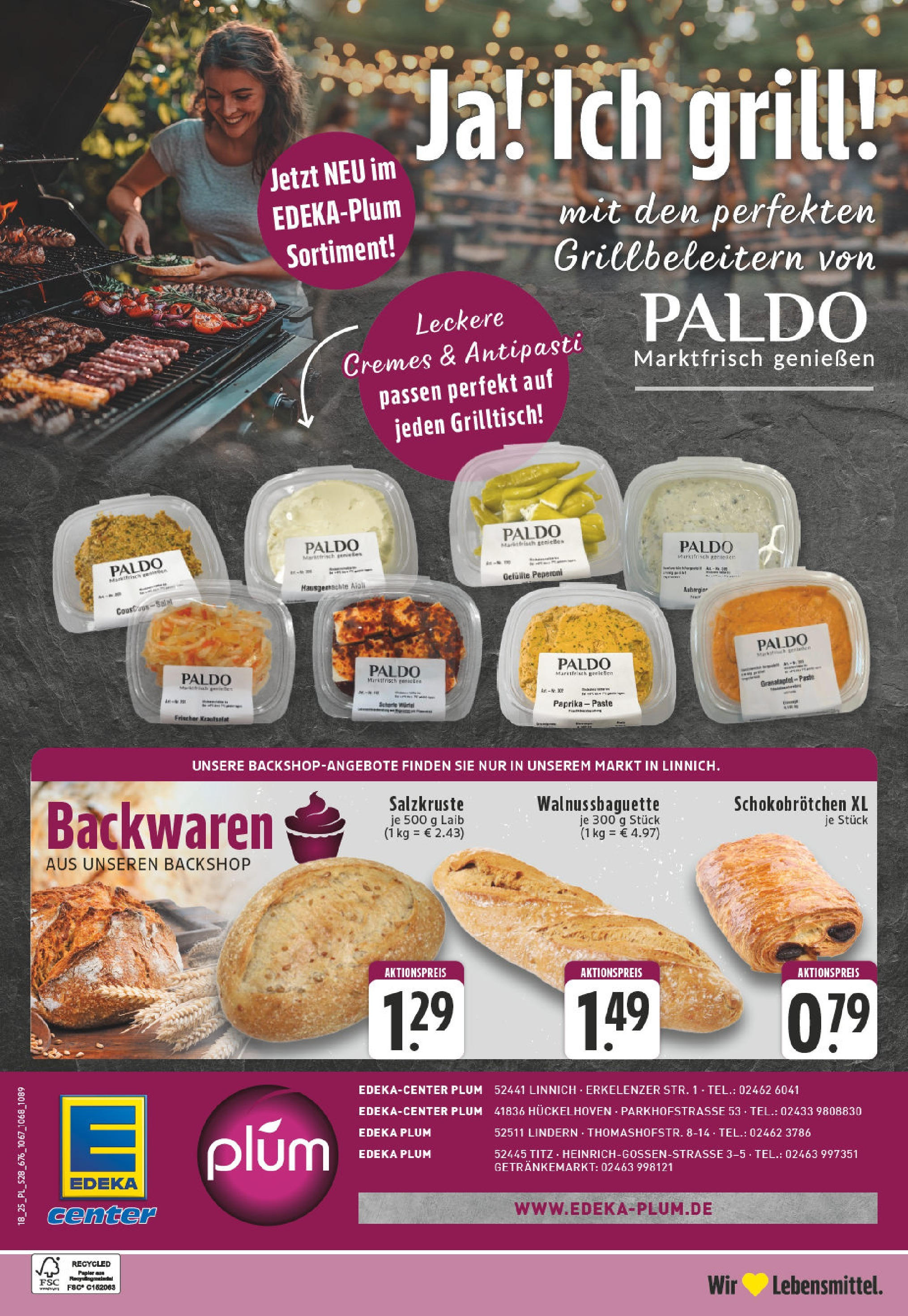 Edeka - EDEKA: Wochenangebote (ab 27.04.2025) » Angebote Online | Seite: 28 | Produkte: Grill, Granatapfel, Baguette, Paprika Edeka - EDEKA: Wochenangebote (ab 27.04.2025) » Angebote Online | Seite: 28 | Produkte: Grill, Granatapfel, Baguette, Paprika