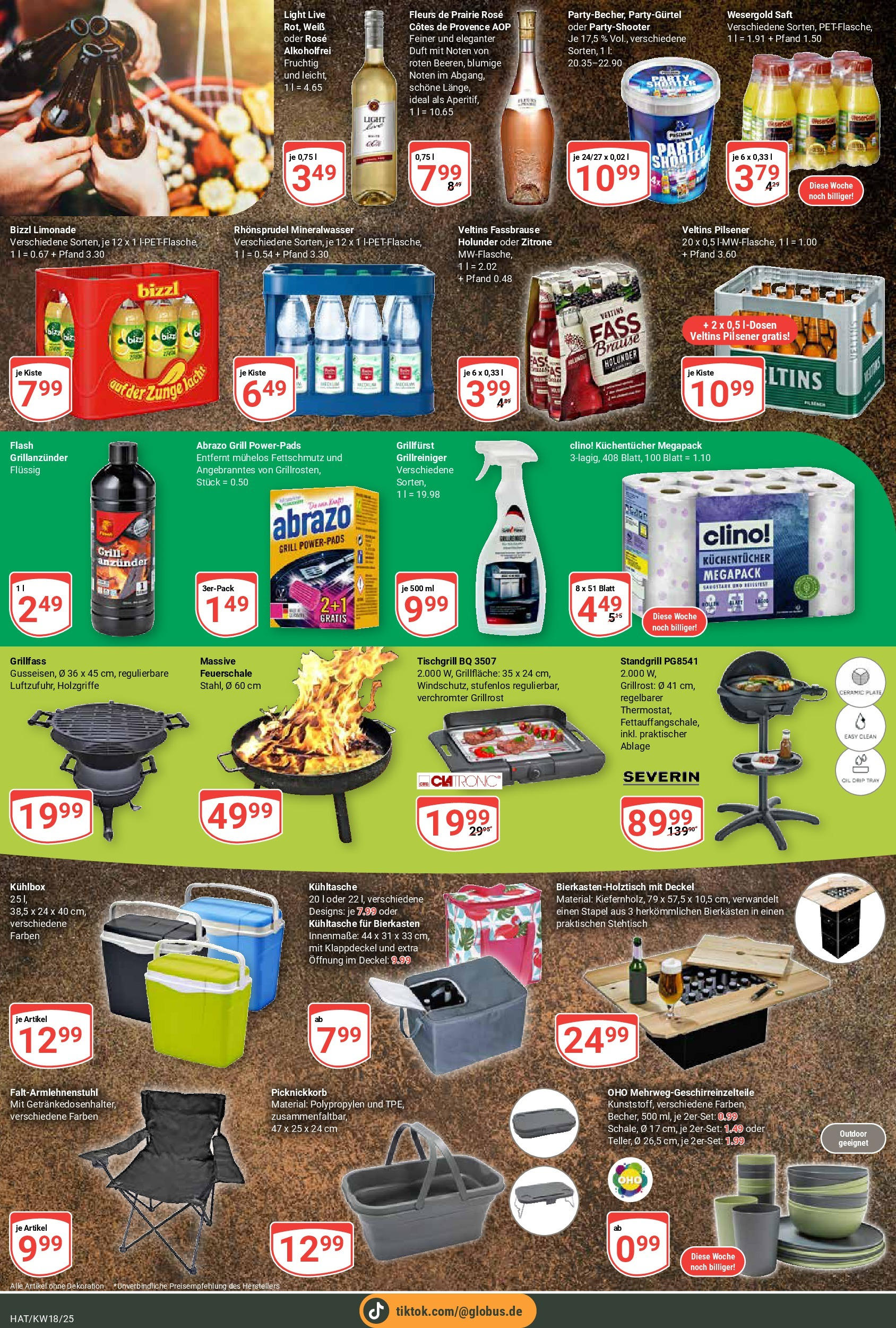Globus - Globus: Wochenangebote (ab 27.04.2025) » Angebote ab Montag | Seite: 6 | Produkte: Grill, Limonade, Zitrone, Rhonsprudel Globus - Globus: Wochenangebote (ab 27.04.2025) » Angebote online | Seite: 6 | Produkte: Grill, Limonade, Zitrone, Rhonsprudel