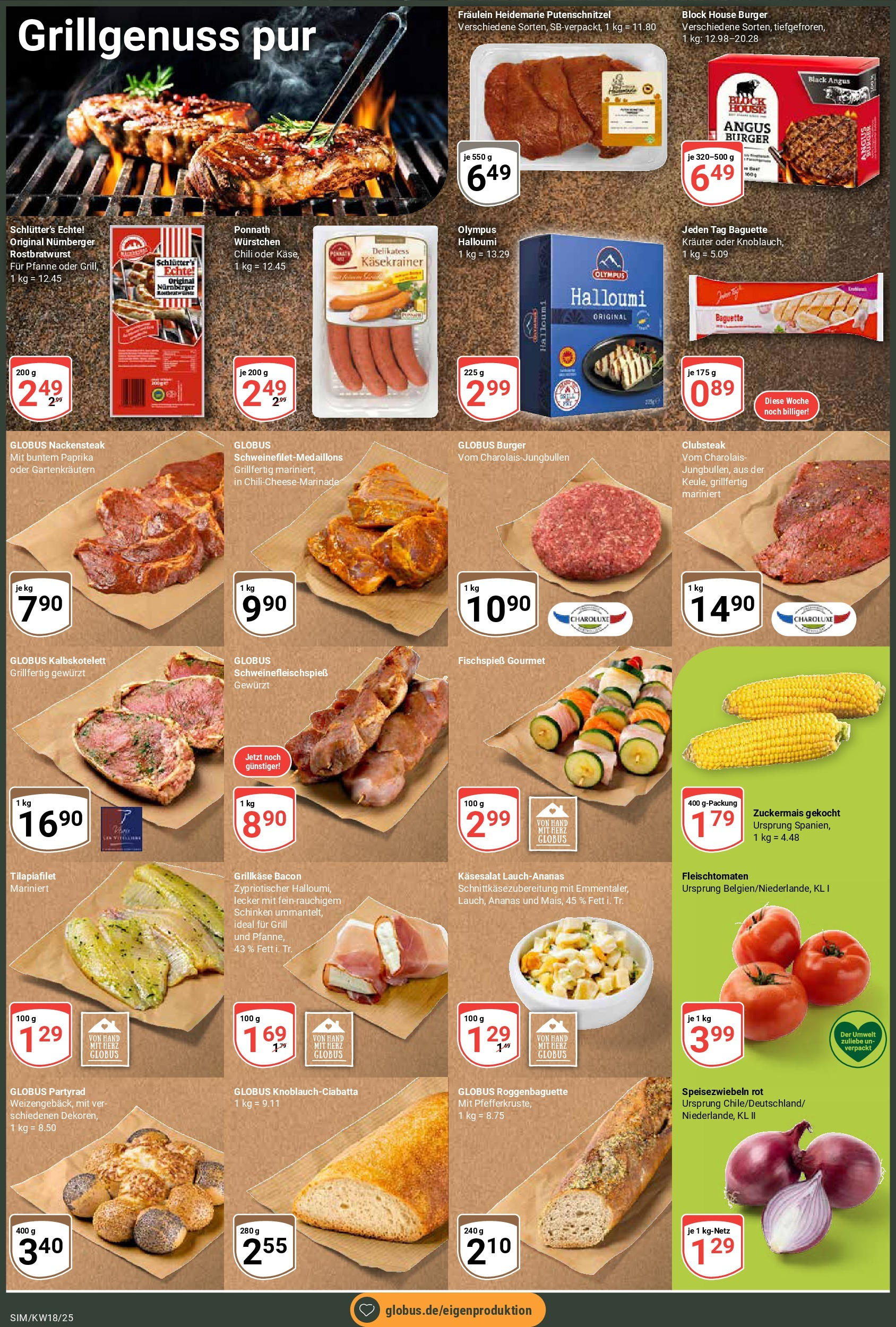 Globus - Globus: Wochenangebote (ab 27.04.2025) » Angebote ab Montag | Seite: 2 | Produkte: Baguette, Käsekrainer, Paprika, Chili Globus - Globus: Wochenangebote (ab 27.04.2025) » Angebote online | Seite: 2 | Produkte: Baguette, Käsekrainer, Paprika, Chili