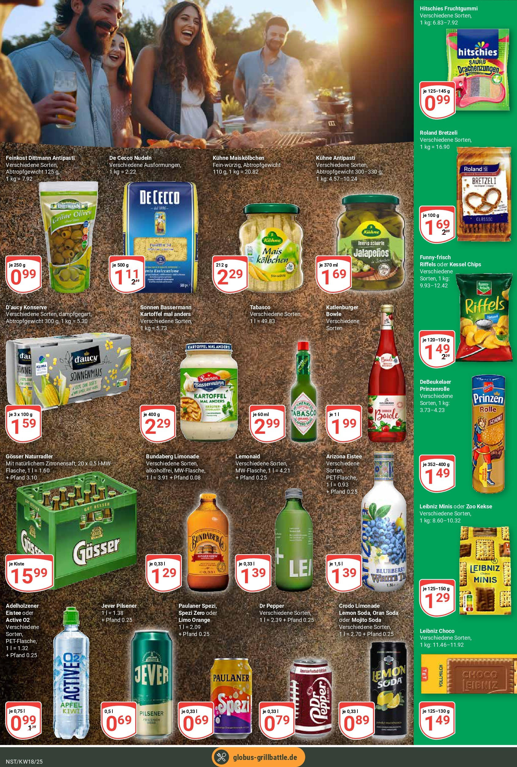 Globus - Globus: Wochenangebote (ab 27.04.2025) » Angebote ab Montag | Seite: 5 | Produkte: Limonade, Chips, Kekse, Paulaner Globus - Globus: Wochenangebote (ab 27.04.2025) » Angebote online | Seite: 5 | Produkte: Limonade, Chips, Kekse, Paulaner
