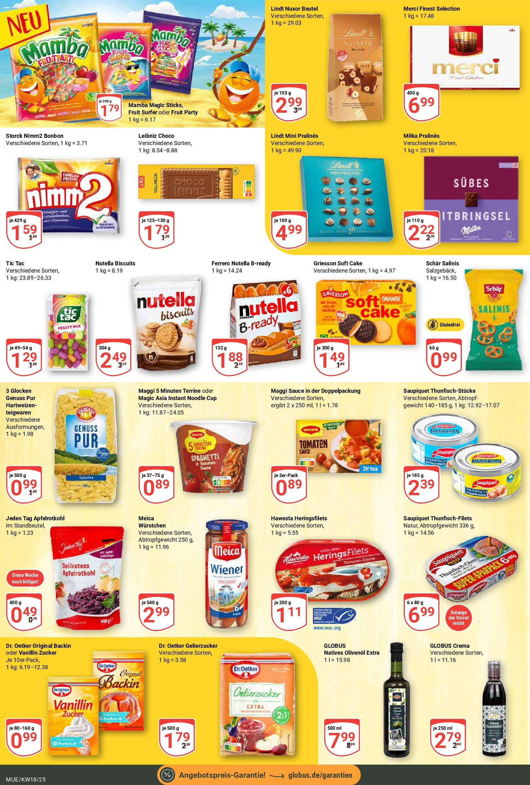 Globus - Globus: Wochenangebote (ab 27.04.2025) » Angebote ab Montag | Seite: 14 | Produkte: Gelierzucker, Tomaten, Milka, Zucker Globus - Globus: Wochenangebote (ab 27.04.2025) » Angebote online | Seite: 14 | Produkte: Gelierzucker, Tomaten, Milka, Zucker