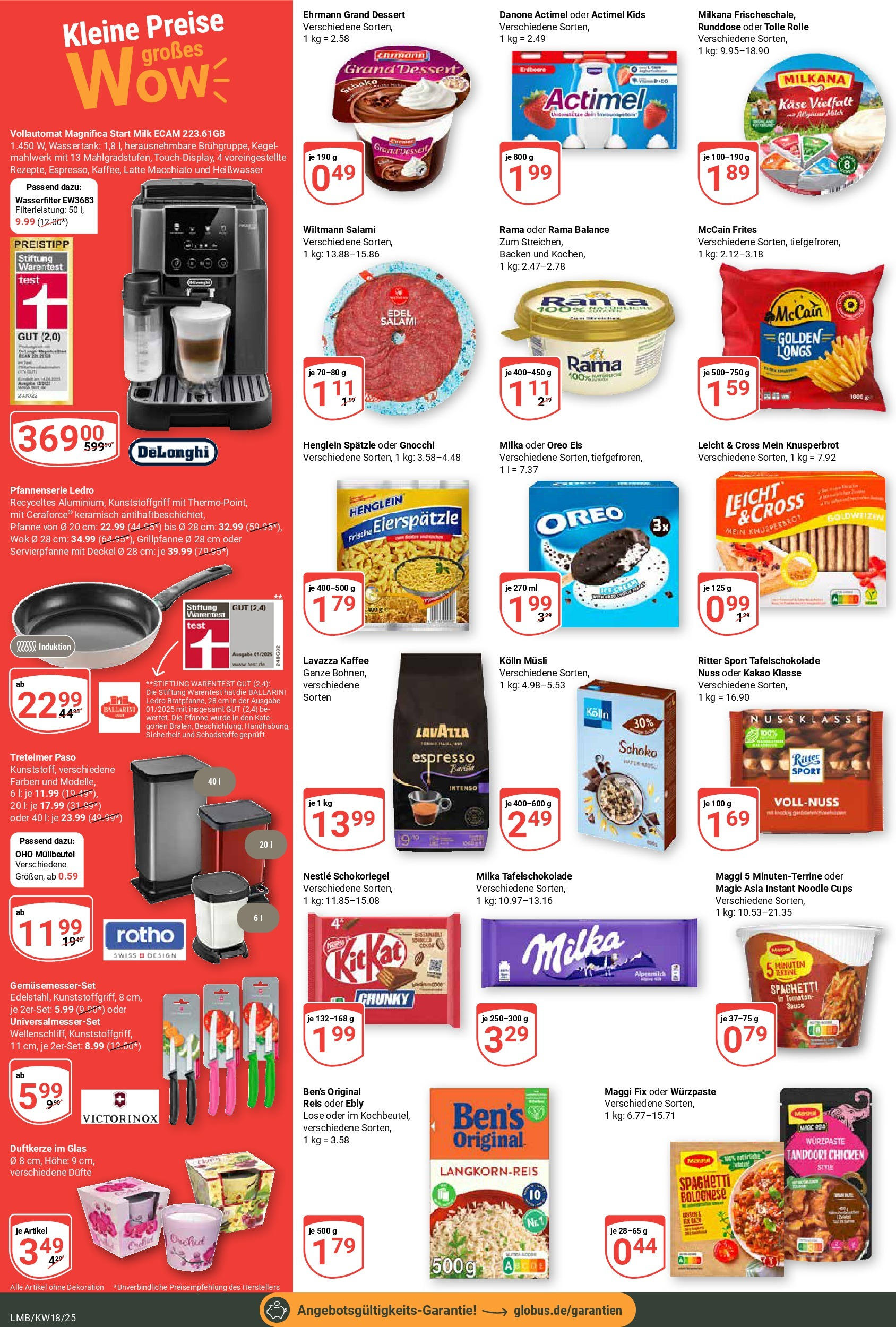 Globus - Globus: Wochenangebote (ab 27.04.2025) » Angebote online | Seite: 8 | Produkte: Rama, Kolln musli, Kaffee, Maggi fix