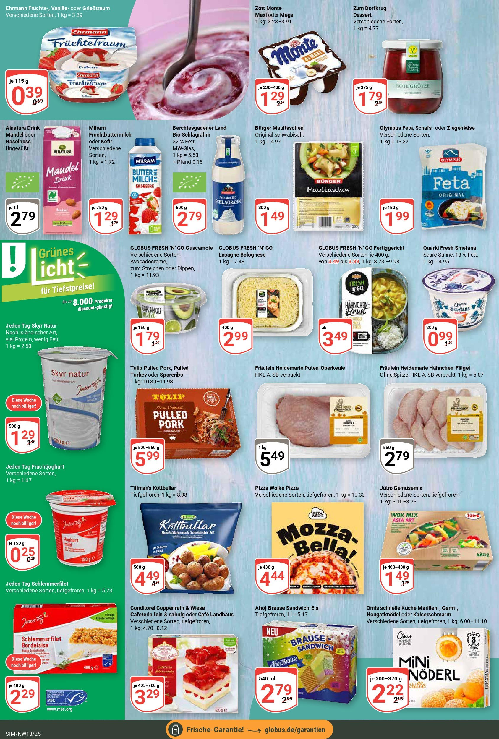 Globus - Globus: Wochenangebote (ab 27.04.2025) » Angebote ab Montag | Seite: 15 | Produkte: Kefir, Ziegenkäse, Küche, Fruchtjoghurt Globus - Globus: Wochenangebote (ab 27.04.2025) » Angebote online | Seite: 15 | Produkte: Kefir, Ziegenkäse, Küche, Fruchtjoghurt
